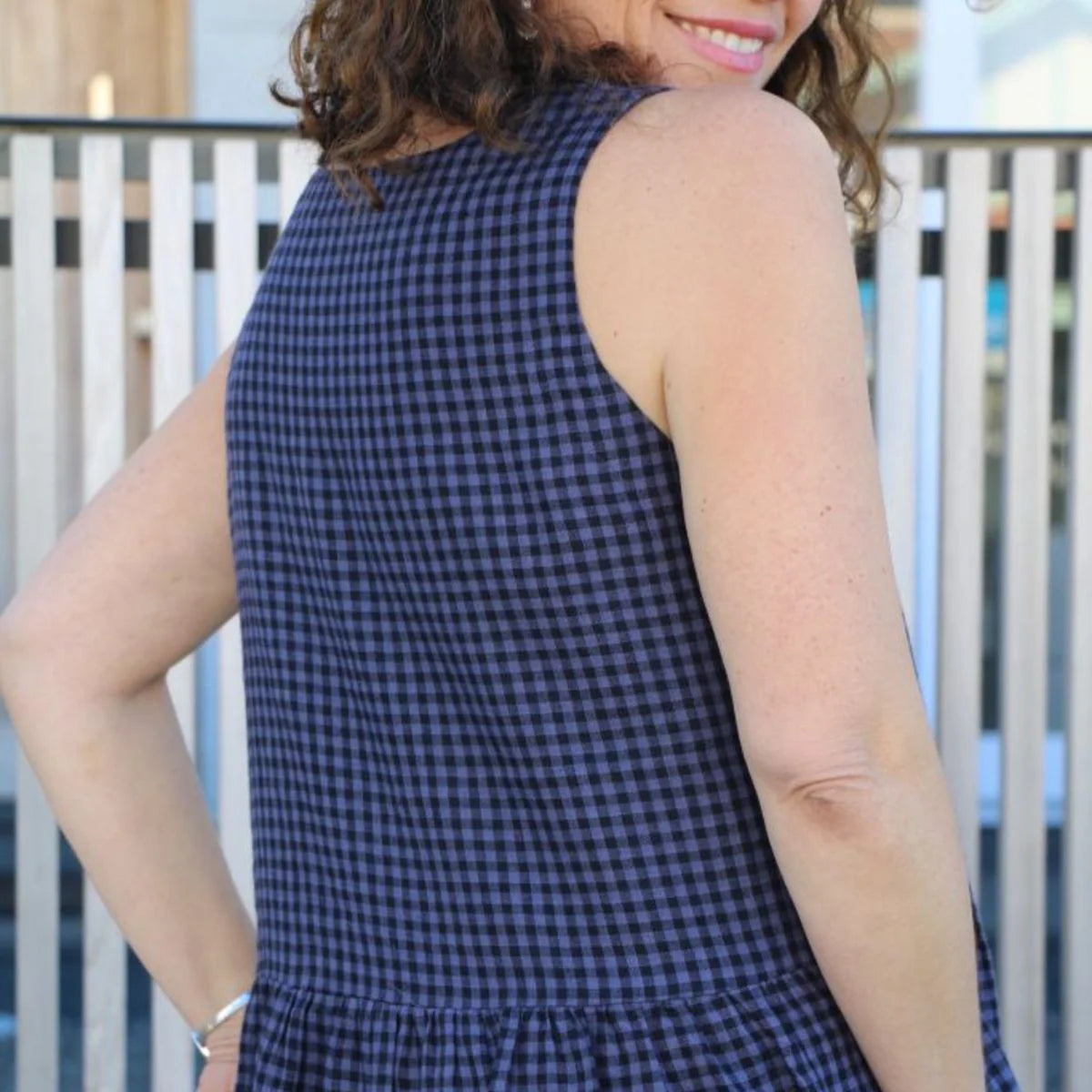 Felicia Pinafore Dress by Tessuti (paper sewing pattern)