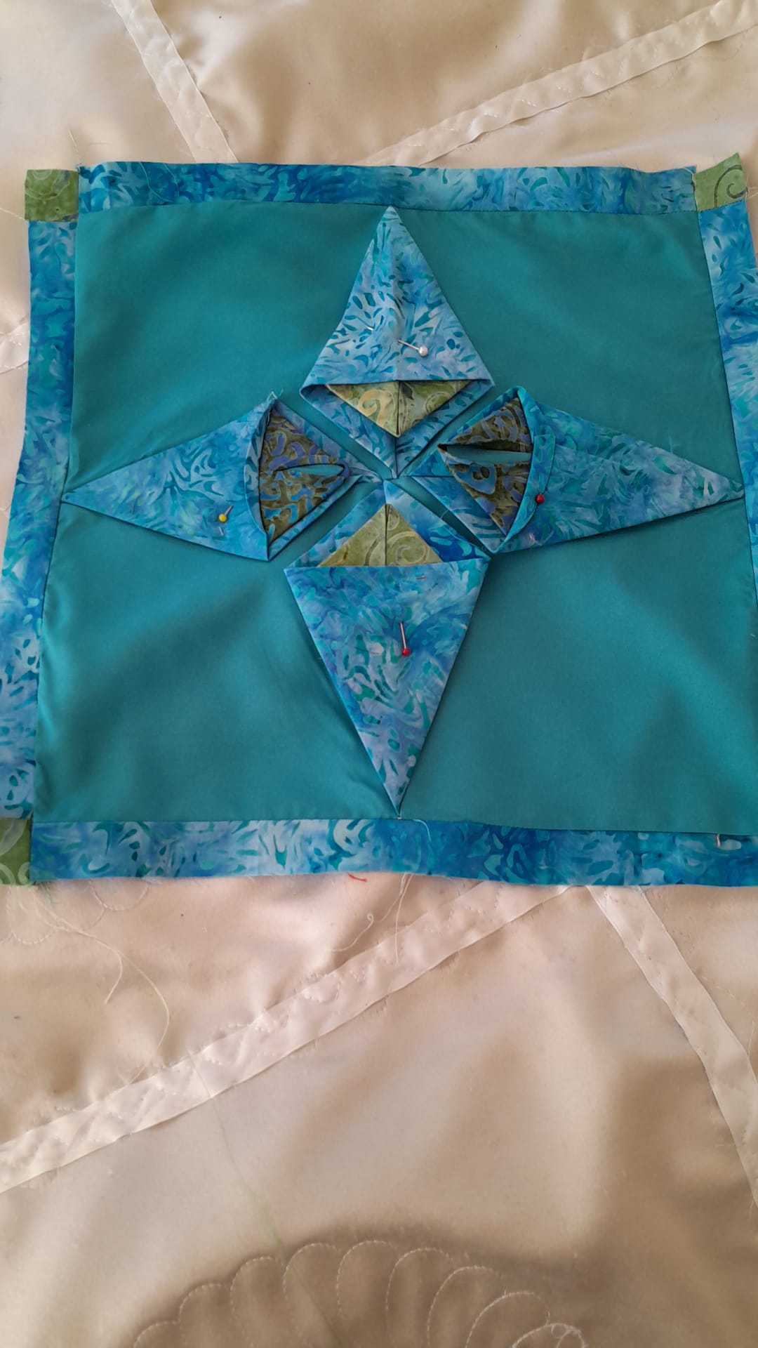 Folded Patchwork Squares: Thursday 9 July 10am-4pm