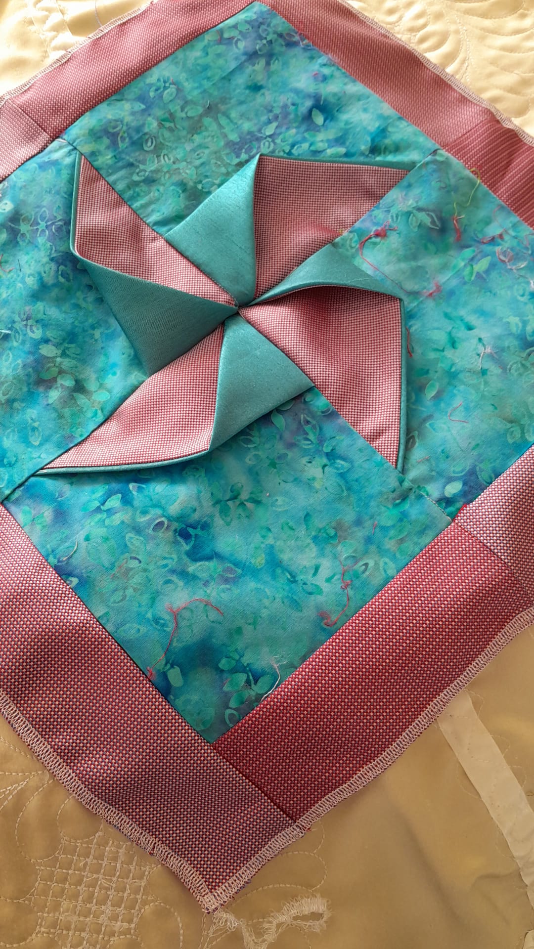 Folded Patchwork Squares: Thursday 9 July 10am-4pm