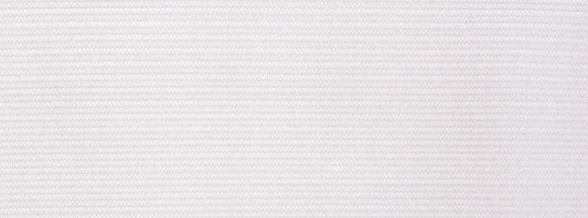 Woven Elastic 25mm: White