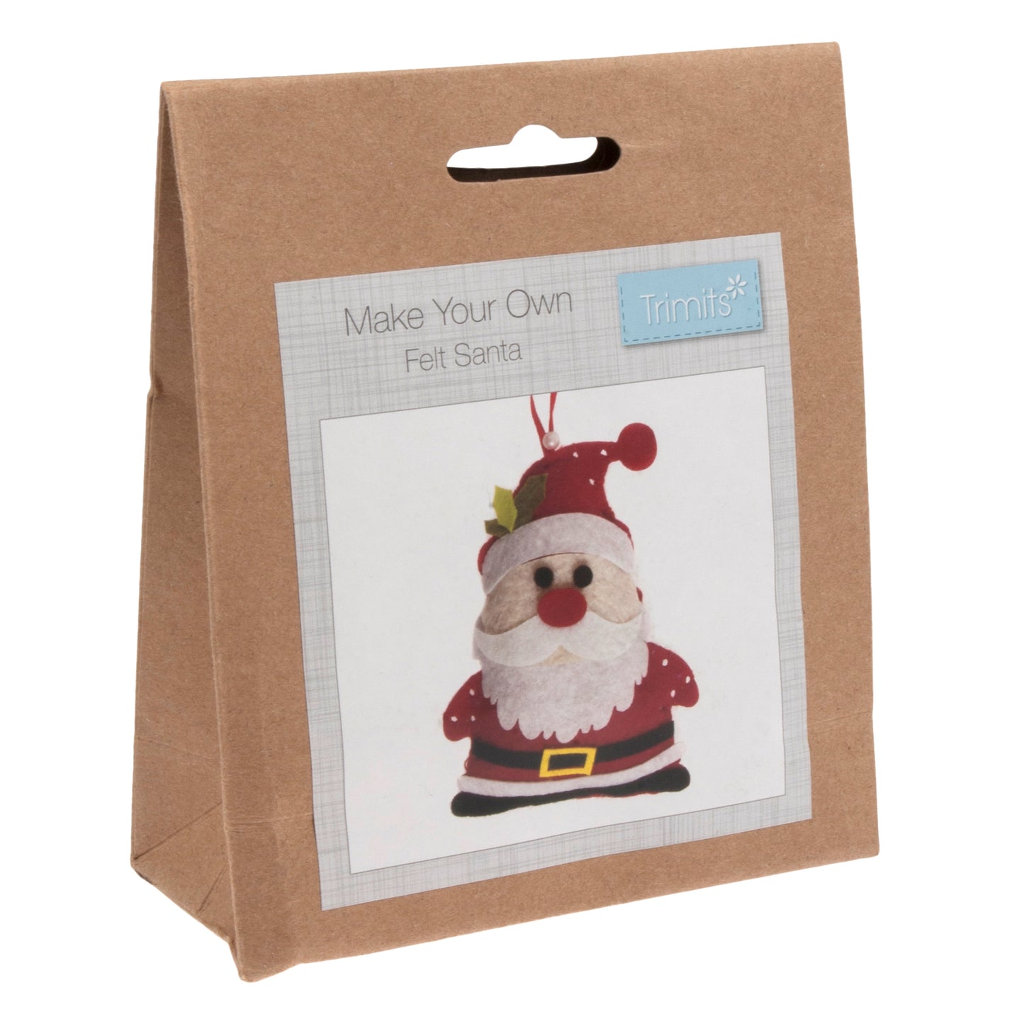 Trimits Make Your Own Father Christmas Felt Decoration Kit