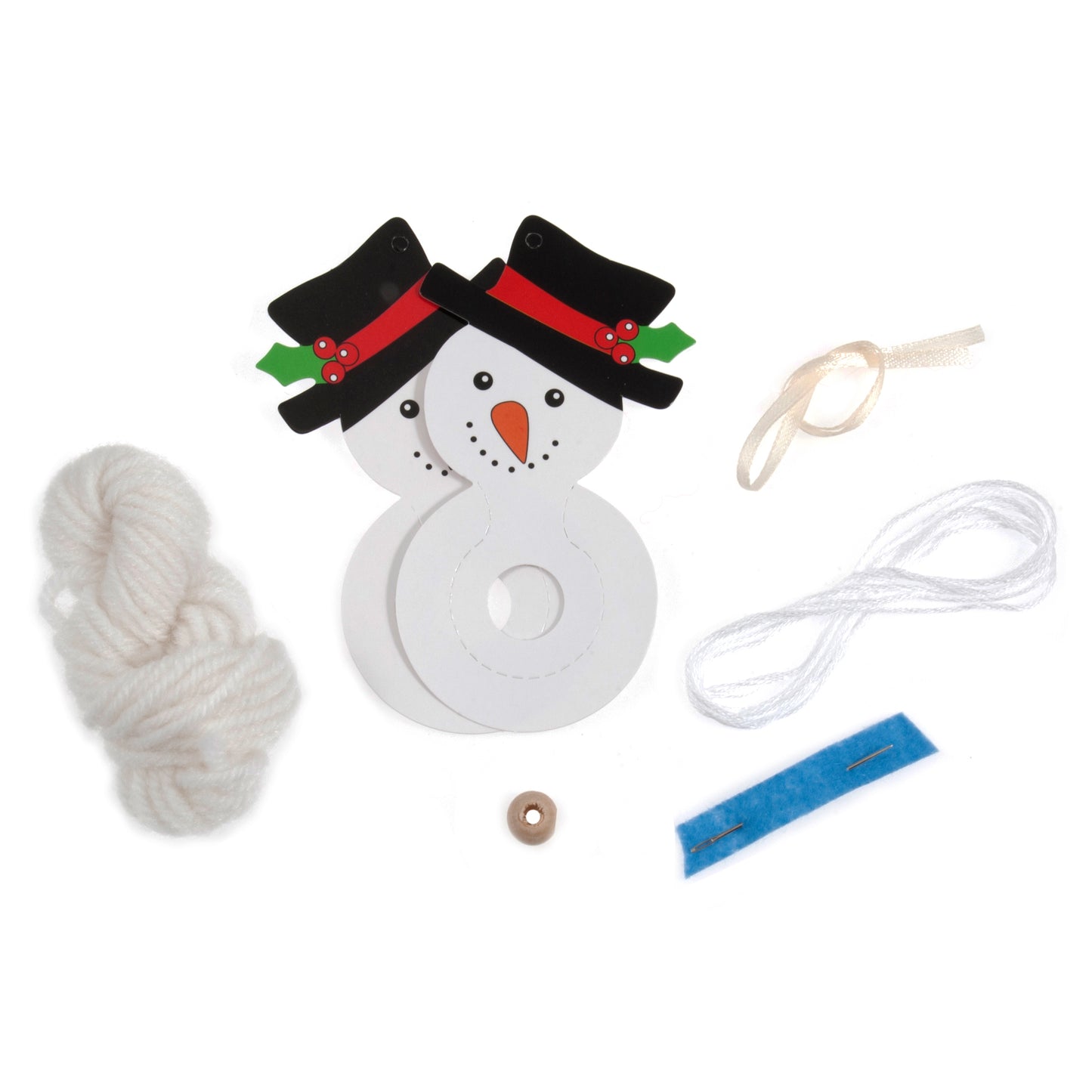 Trimits Pom Pom Decoration Kit: Christmas Snowman