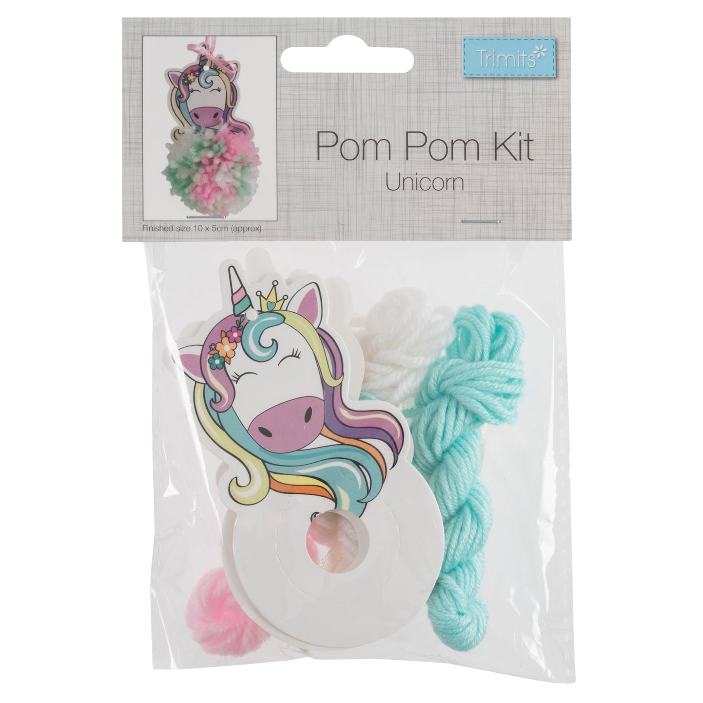 Trimits Pom Pom Decoration Kit: Unicorn