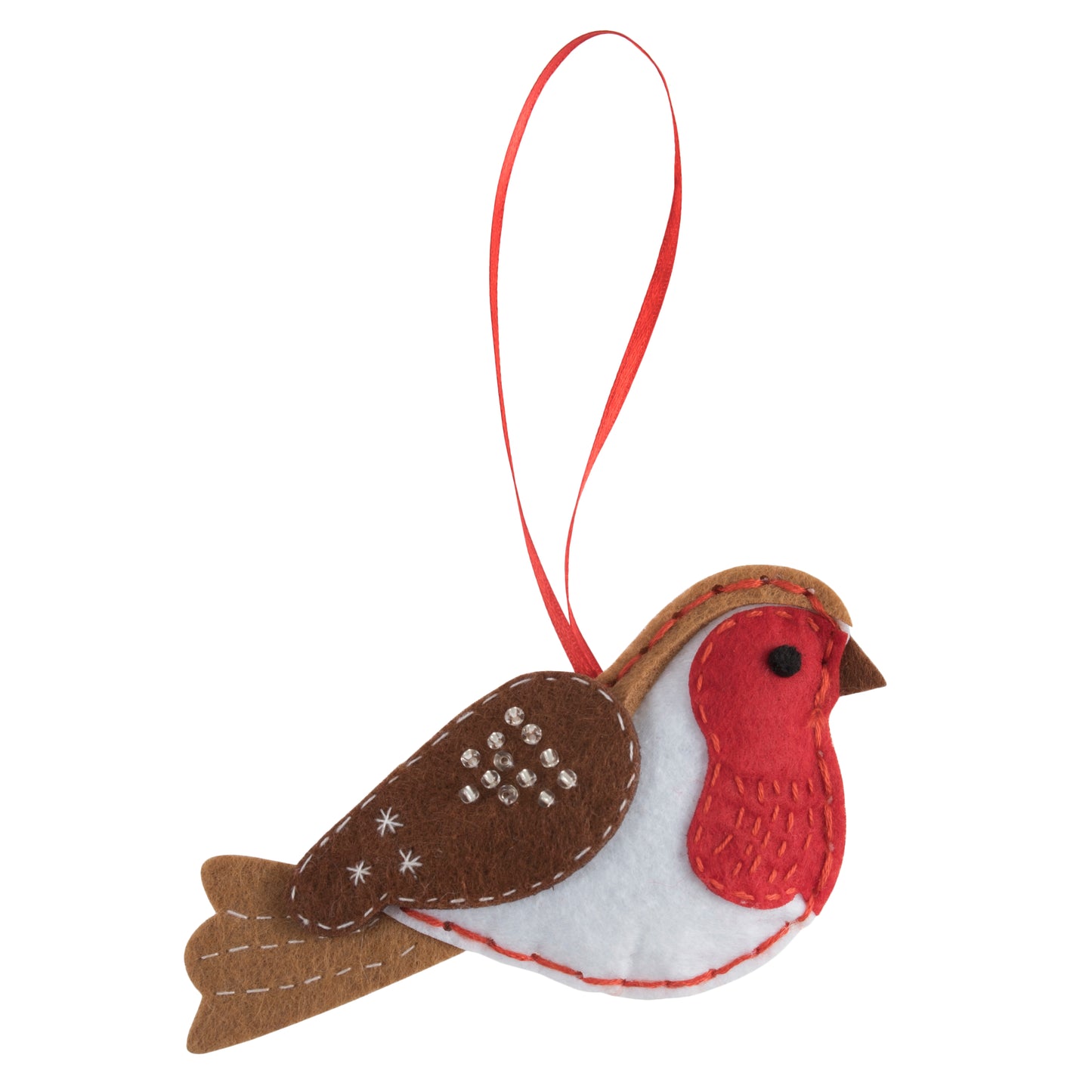 Trimits Make Your Own Christmas Robin Felt Decoration Kit