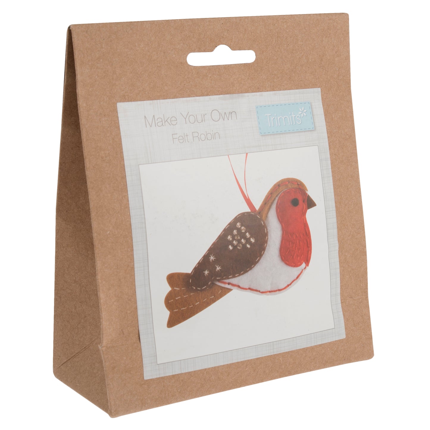 Trimits Make Your Own Christmas Robin Felt Decoration Kit