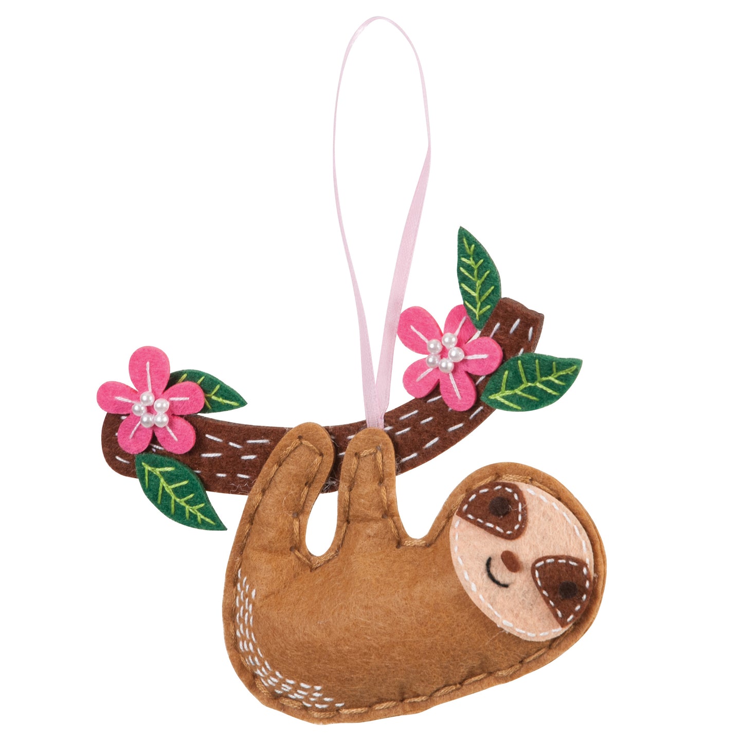 Trimits Make Your Own Sloth Felt Decoration Kit