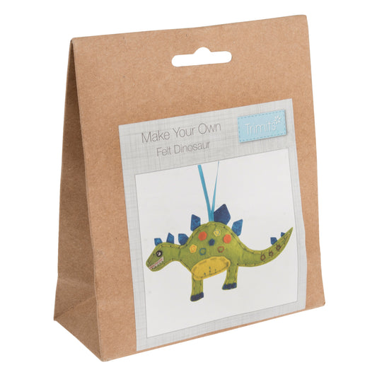 Trimits Make Your Own Dinosaur Felt Decoration Kit