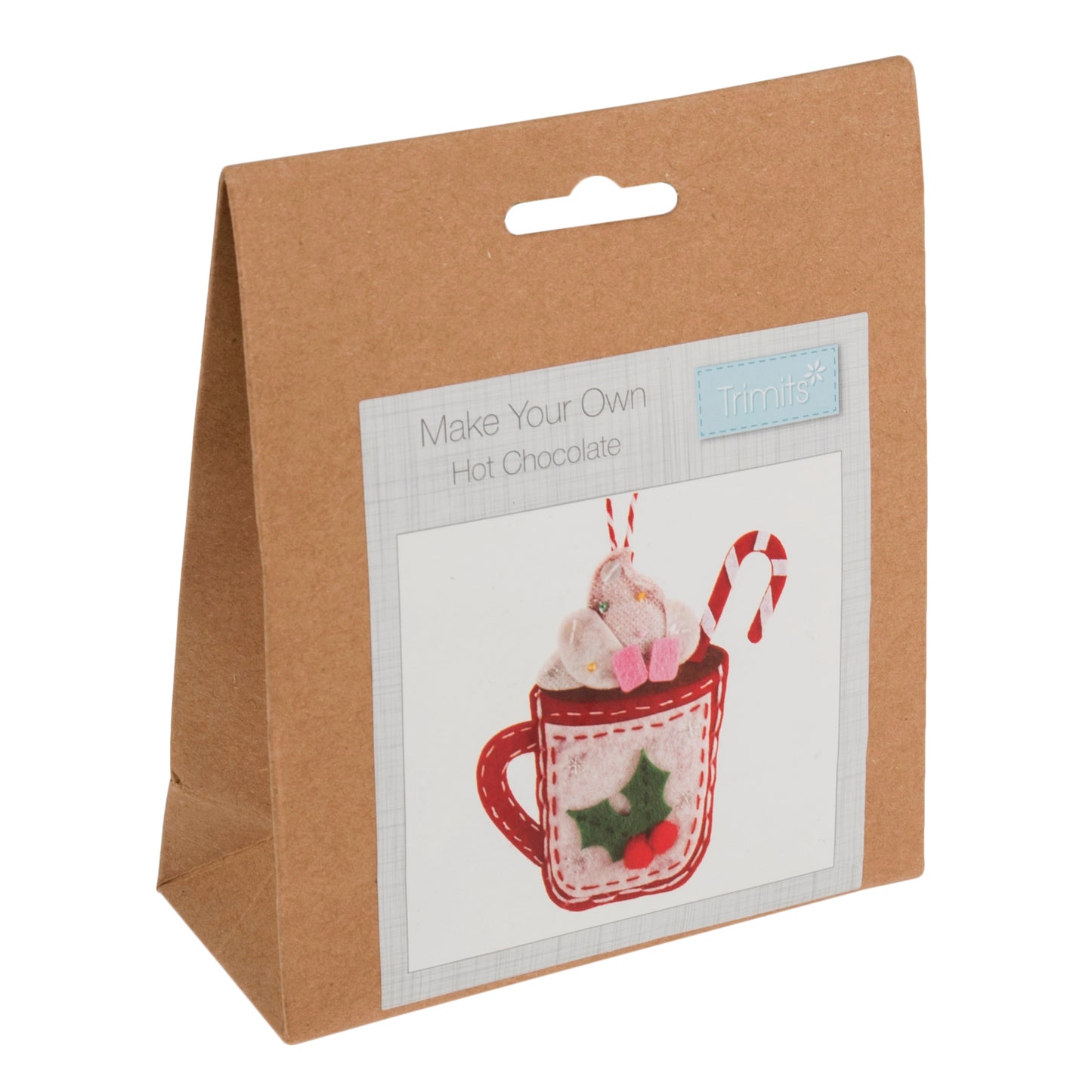 Trimits Make Your Own Christmas Hot Chocolate Felt Decoration Kit