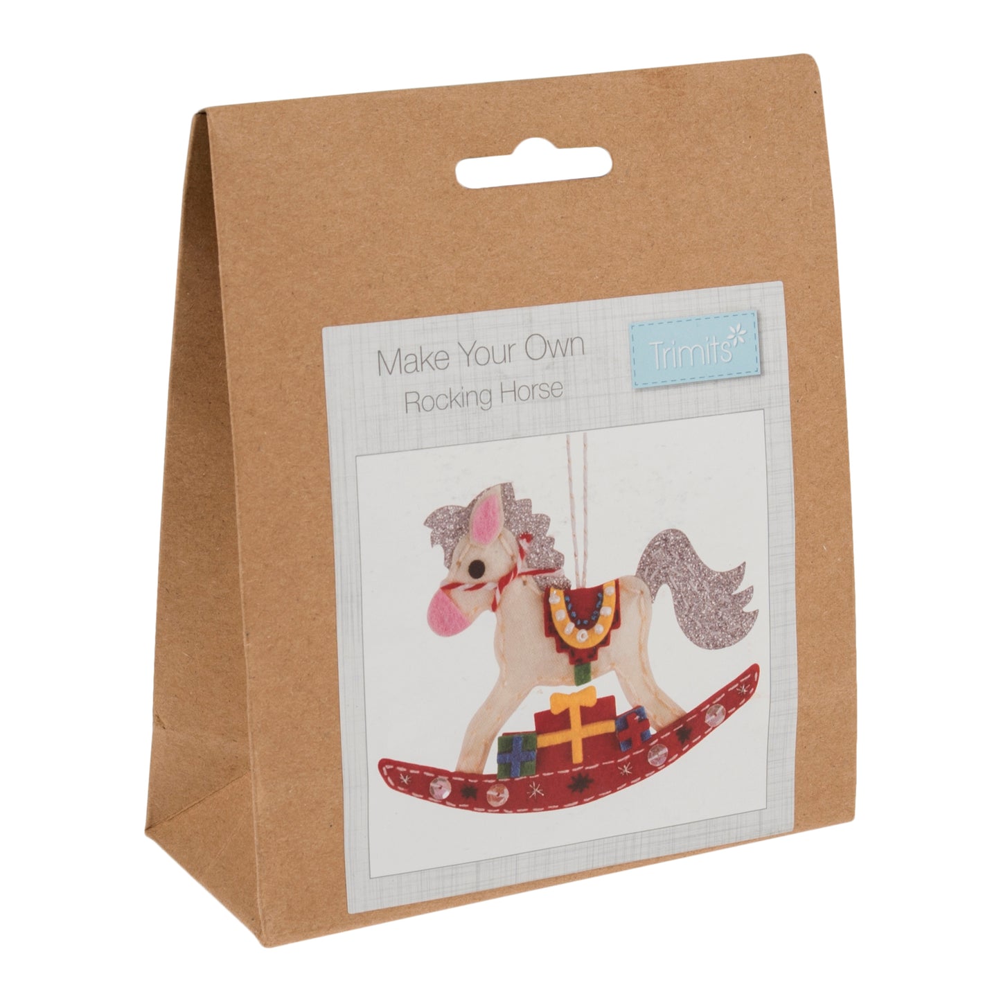 Trimits Make Your Own Christmas Rocking Horse Felt Decoration Kit