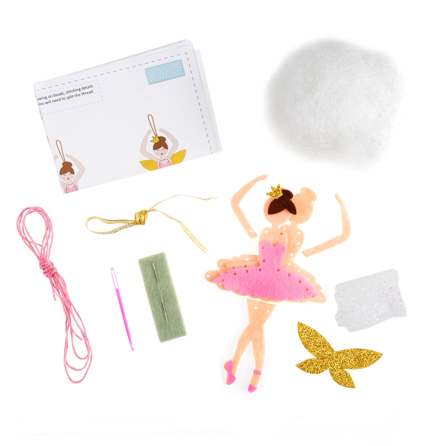 Trimits Make Your Own Fairy Felt Decoration Kit