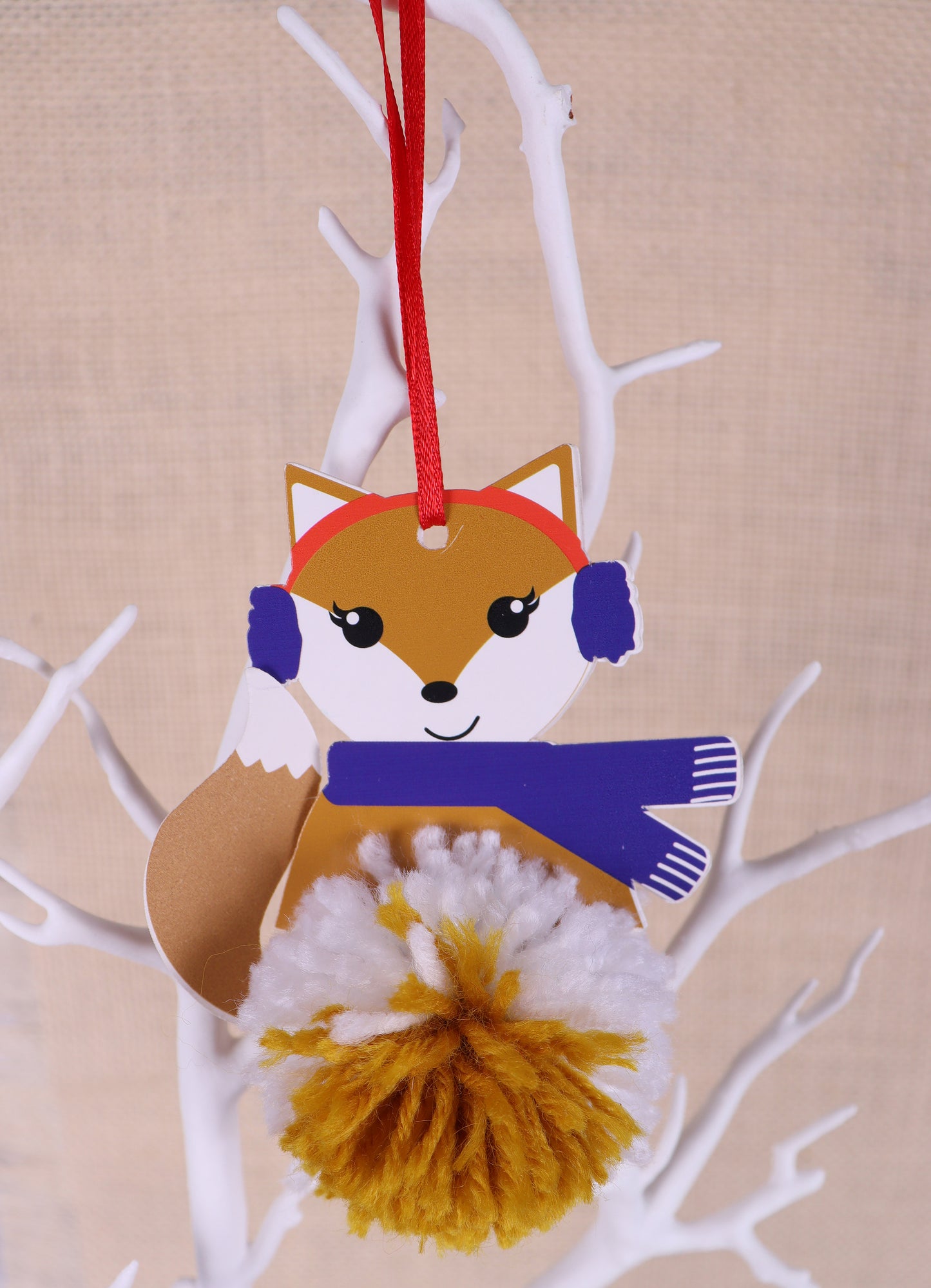 Trimits Pom Pom Decoration Kit: Fox