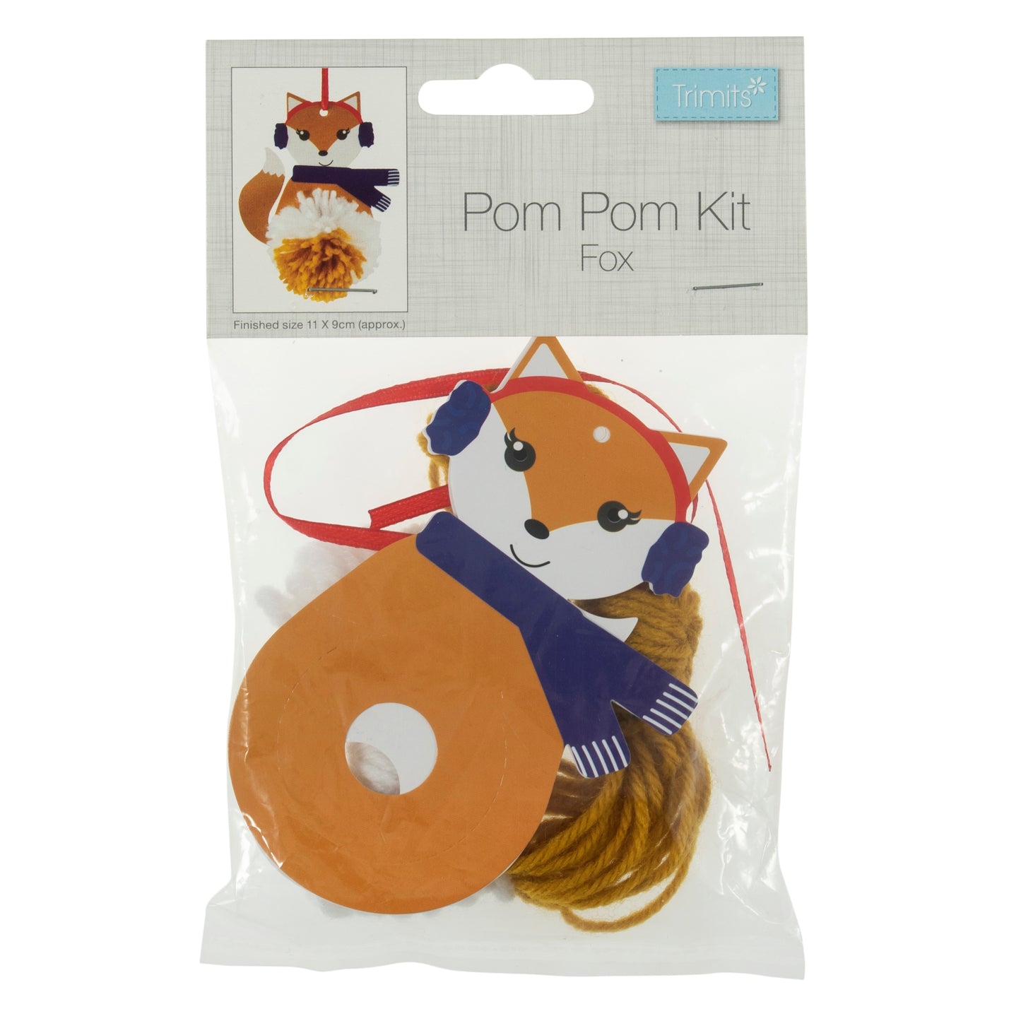 Trimits Pom Pom Decoration Kit: Fox