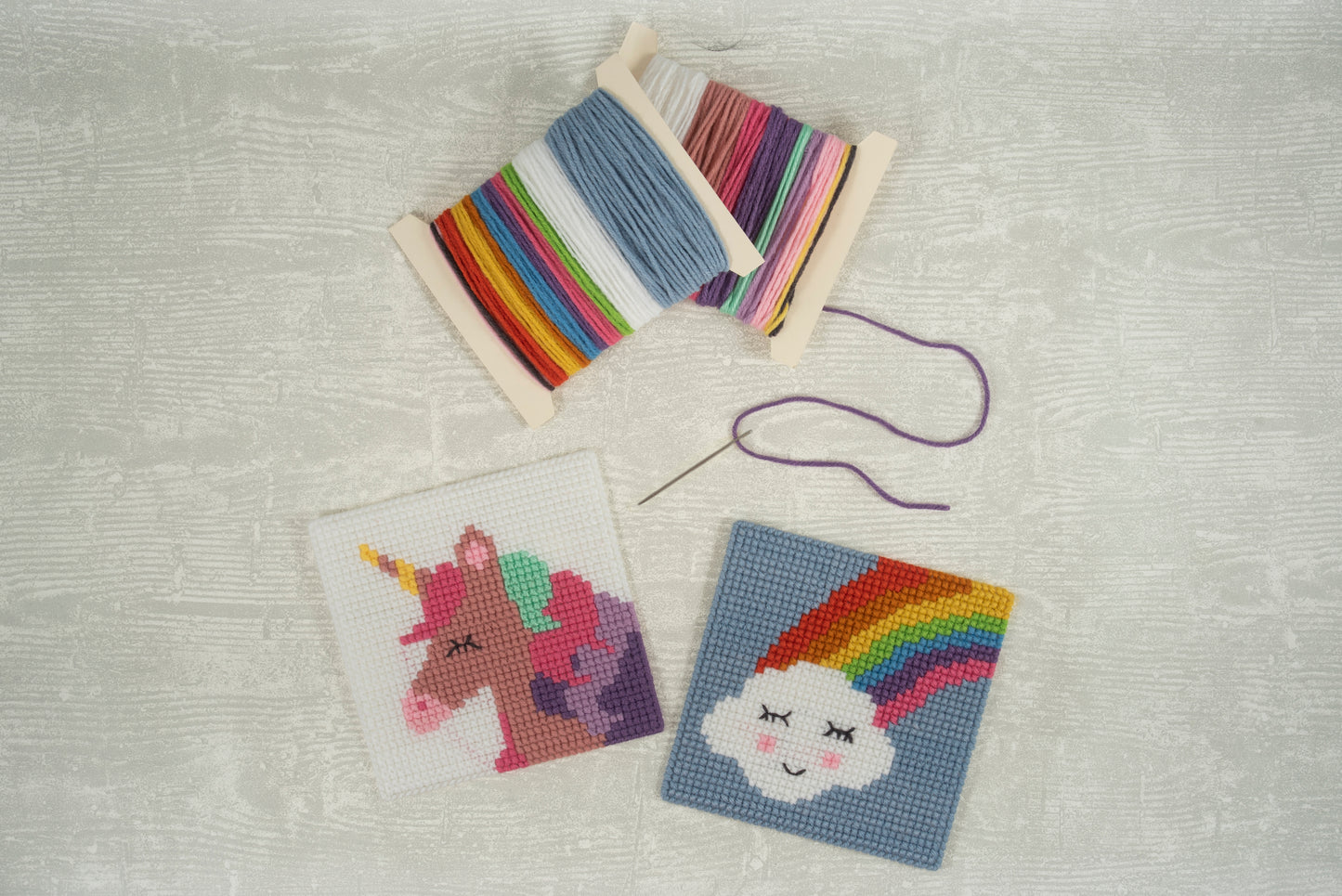 Trimits My First Cross Stitch Kit: Unicorn and Cloud