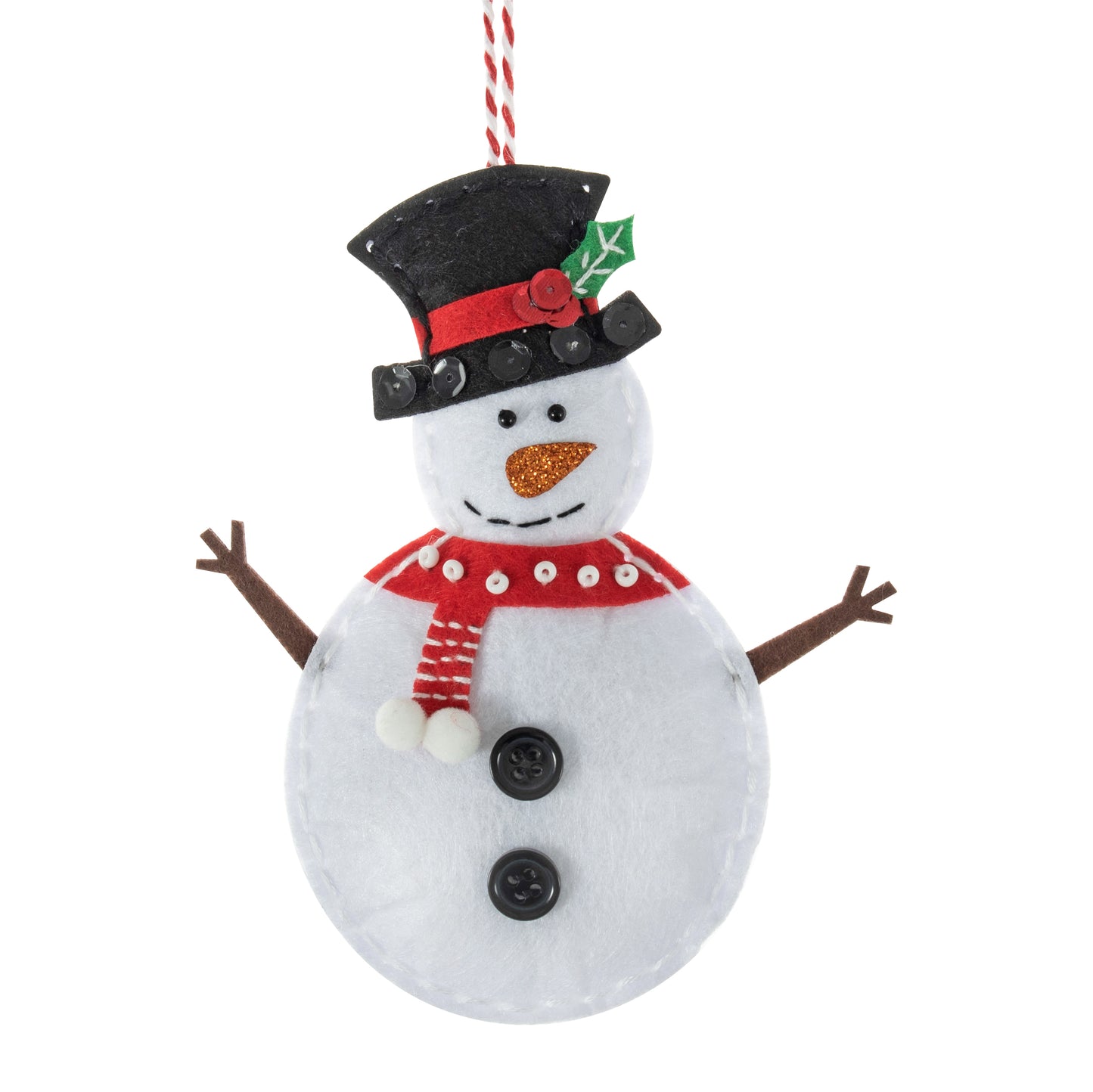 Trimits Make Your Own Snowman Felt Decoration Kit