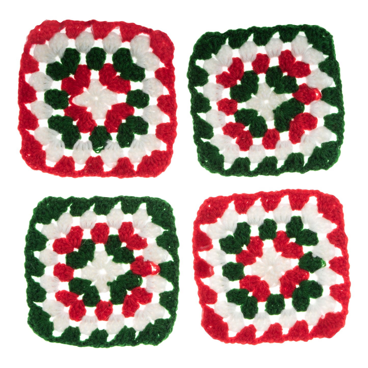 Trimits My First Crochet Kit: Granny Squares - Festive Colours