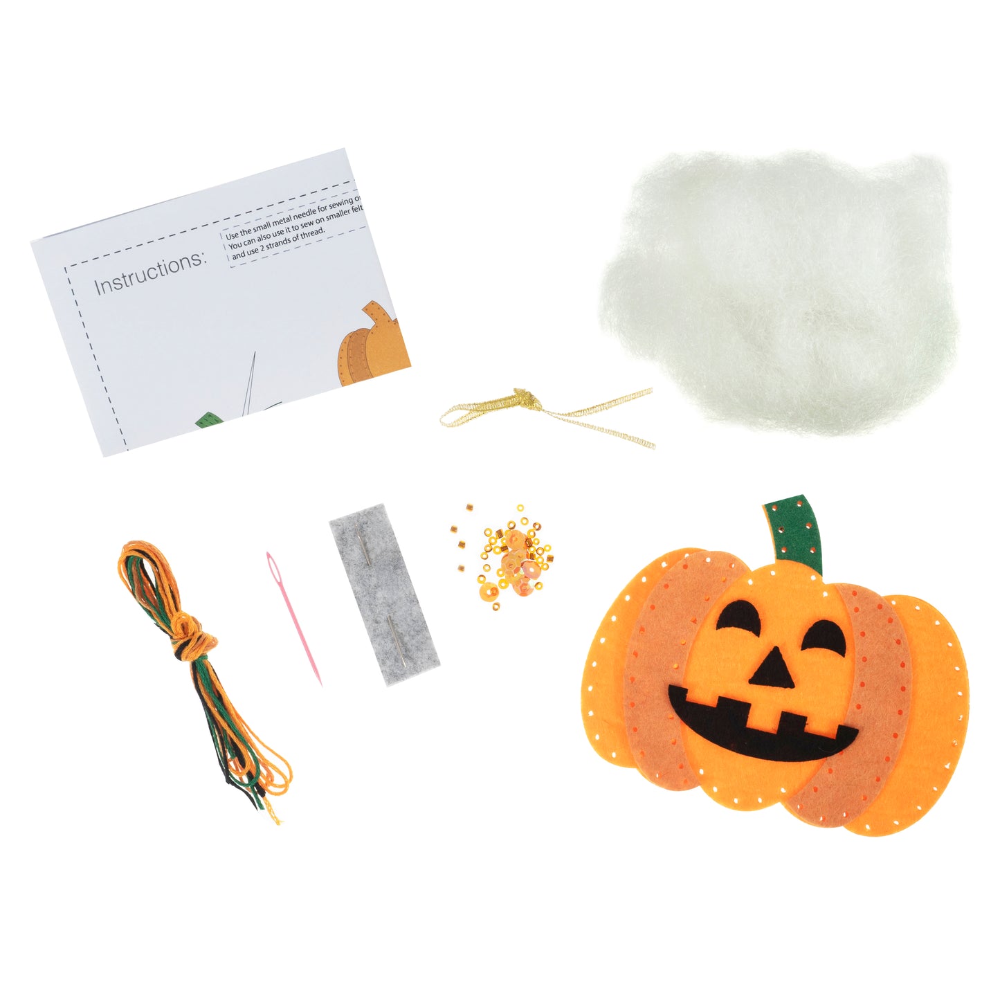 Trimits Make Your Own Pumpkin Felt Decoration Kit