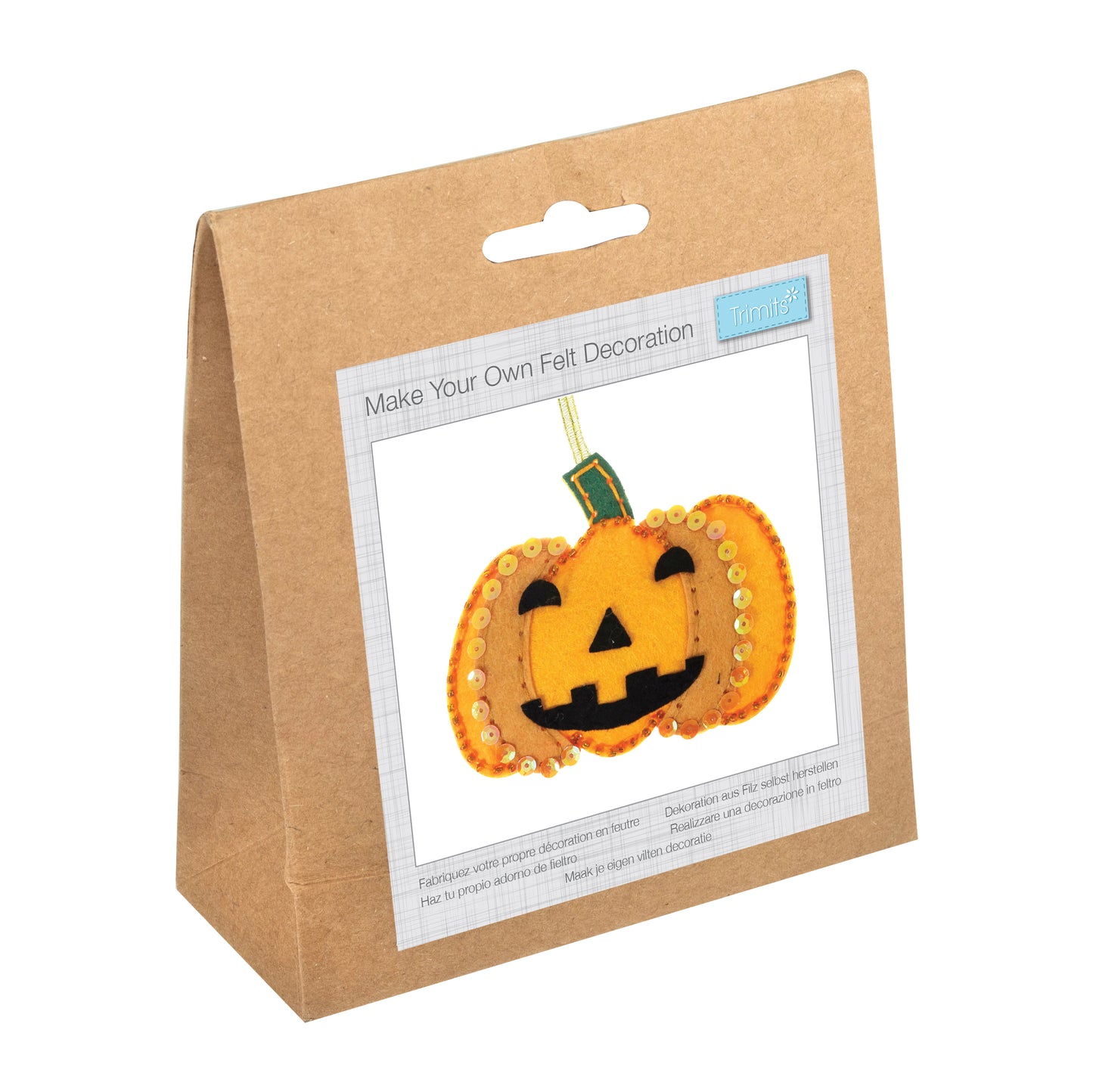 Trimits Make Your Own Pumpkin Felt Decoration Kit