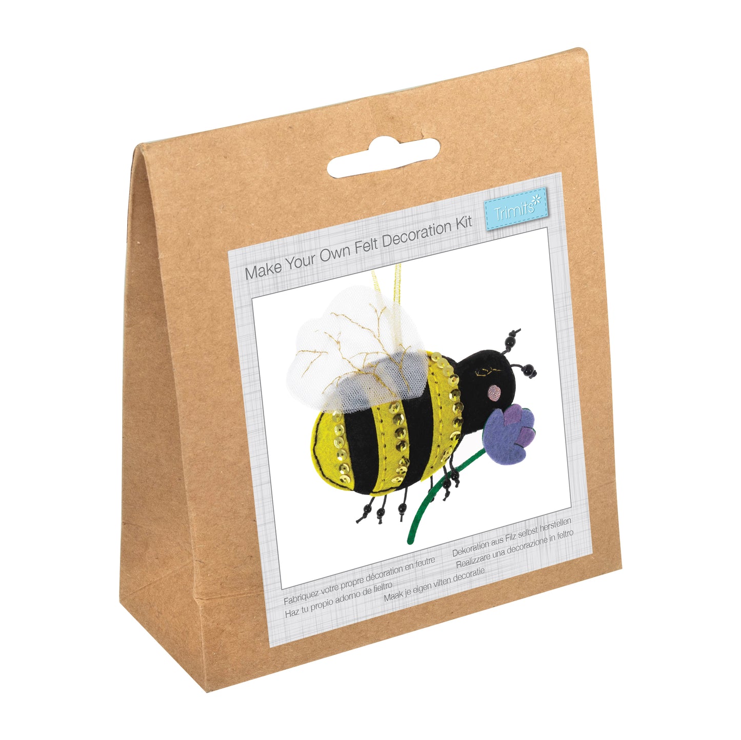 Trimits Make Your Own Bee Felt Decoration Kit