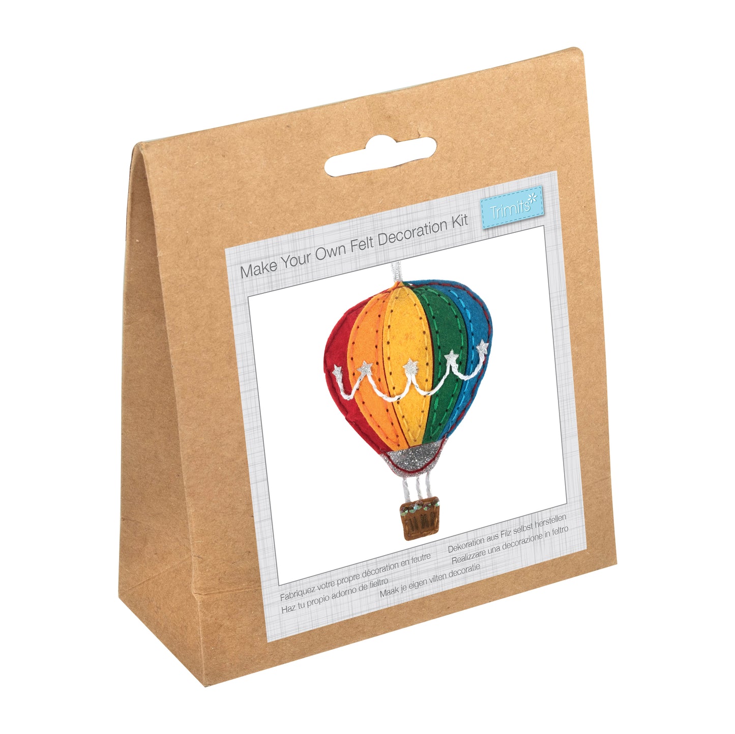 Trimits Make Your Own Hot Air Balloon Felt Decoration Kit