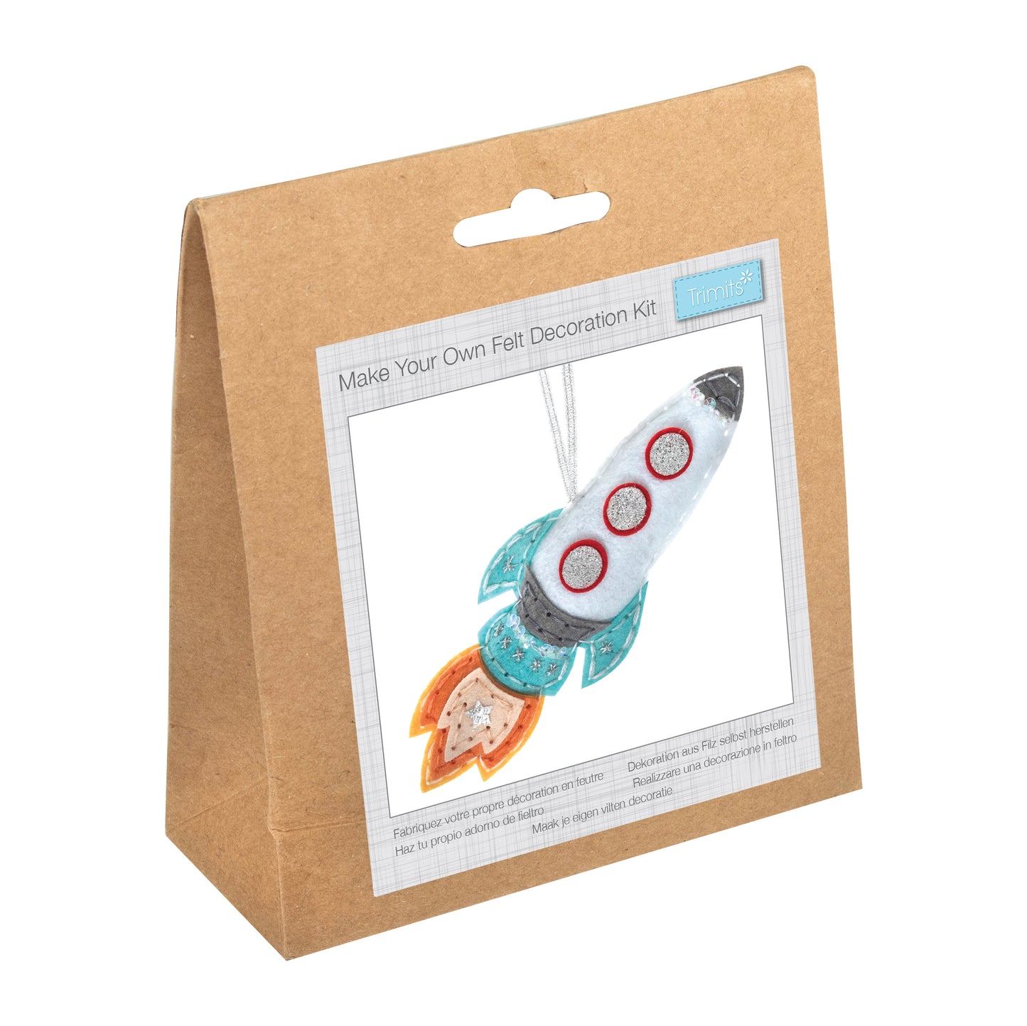 Trimits Make Your Own Rocket Felt Decoration Kit