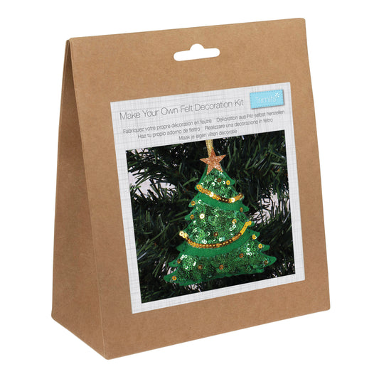 Trimits Make Your Own Christmas Tree Felt Decoration Kit