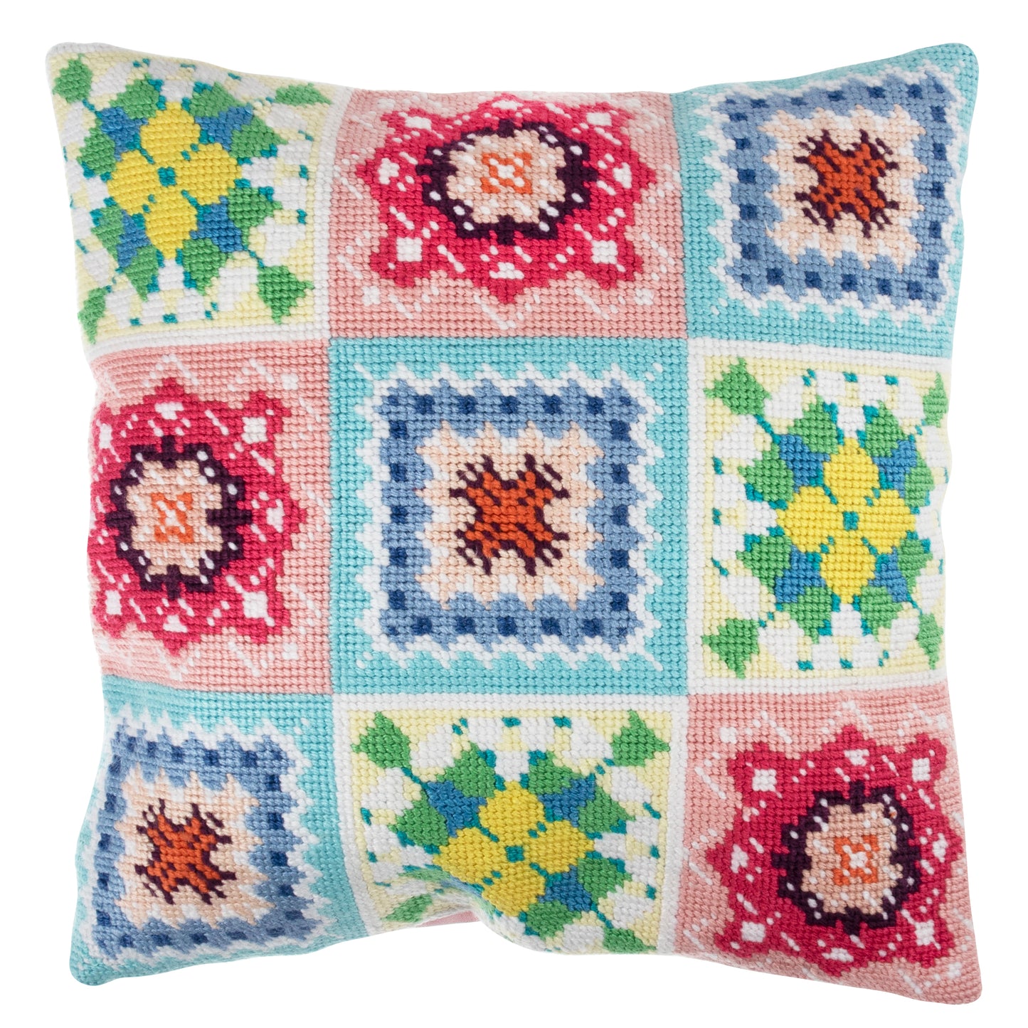 Trimits Tapestry/Half Stitch Cushion Kit: Crochet