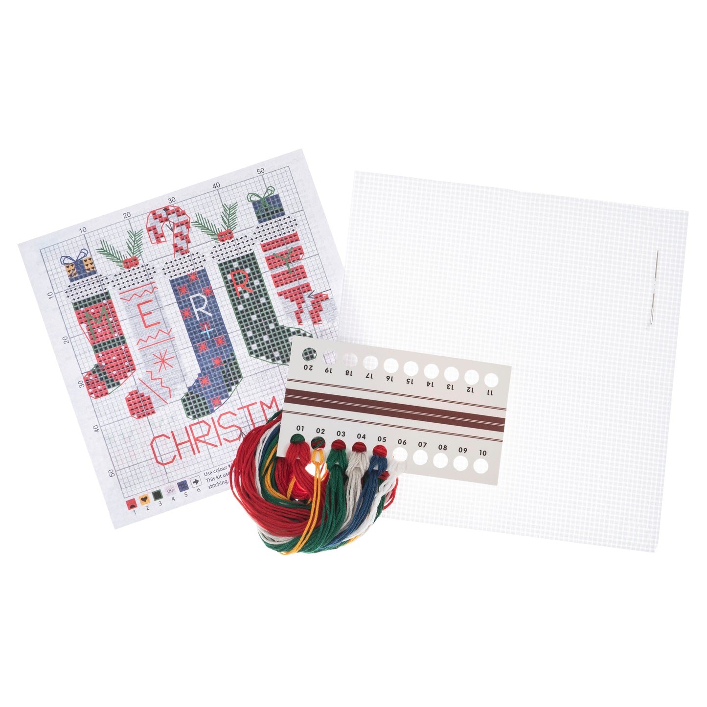 Trimits Cross Stitch Kit: Stockings