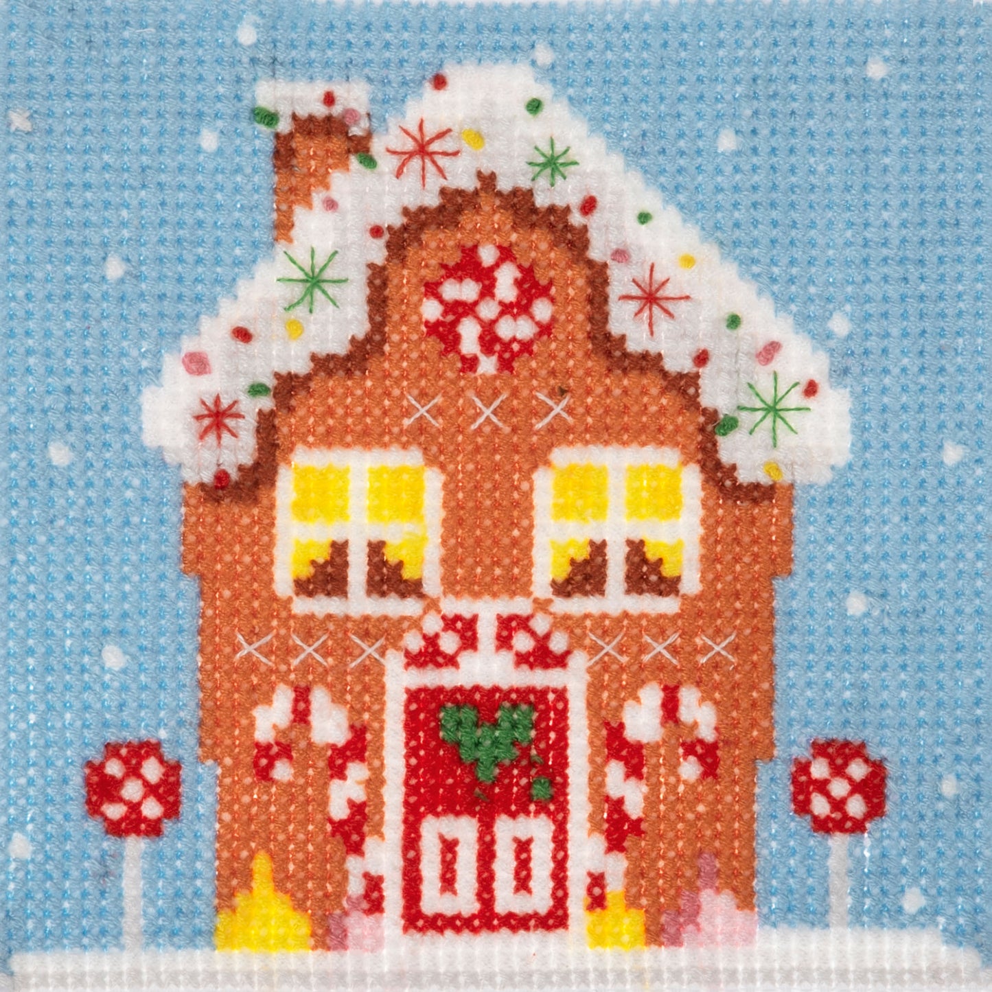 Trimits Cross Stitch Kit: Gingerbread House