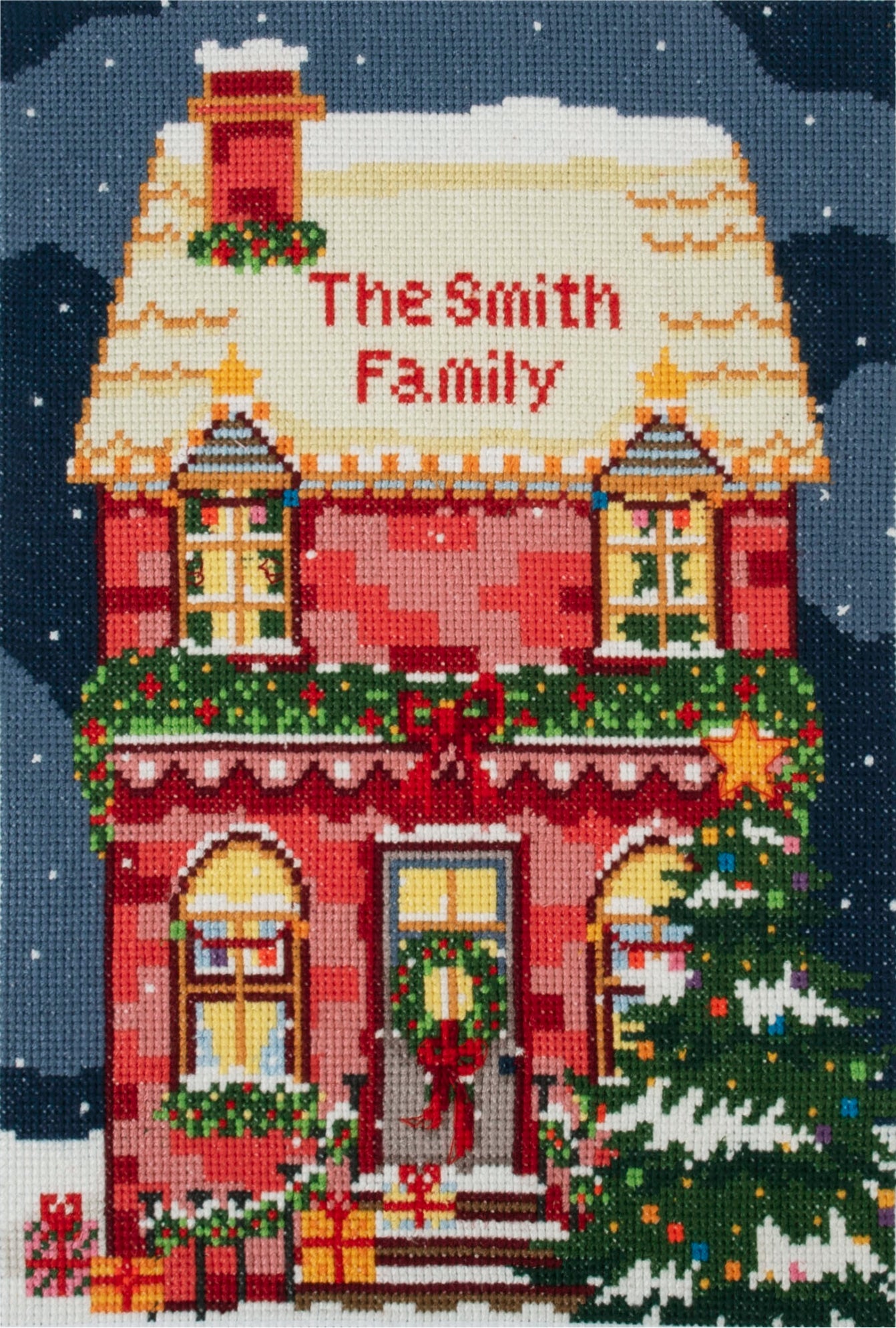 Trimits Cross Stitch Kit: Festive House