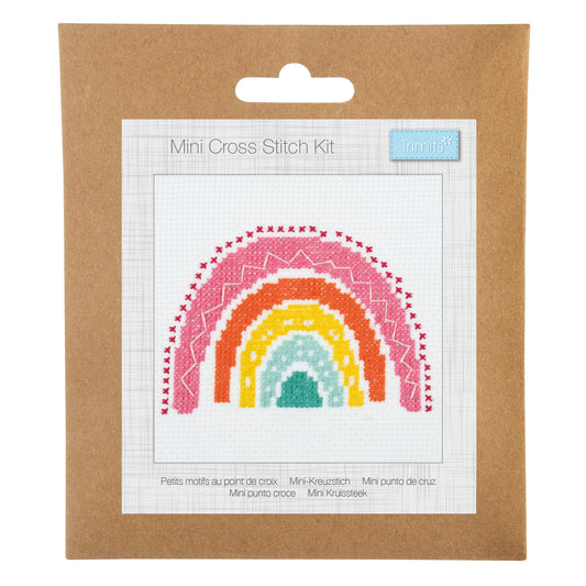 Trimits Cross Stitch Kit: Rainbow