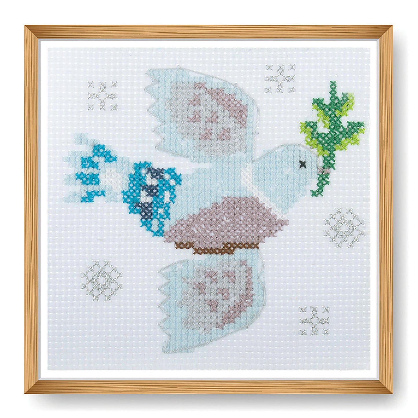 Trimits Cross Stitch Kit: Christmas Scandi Dove