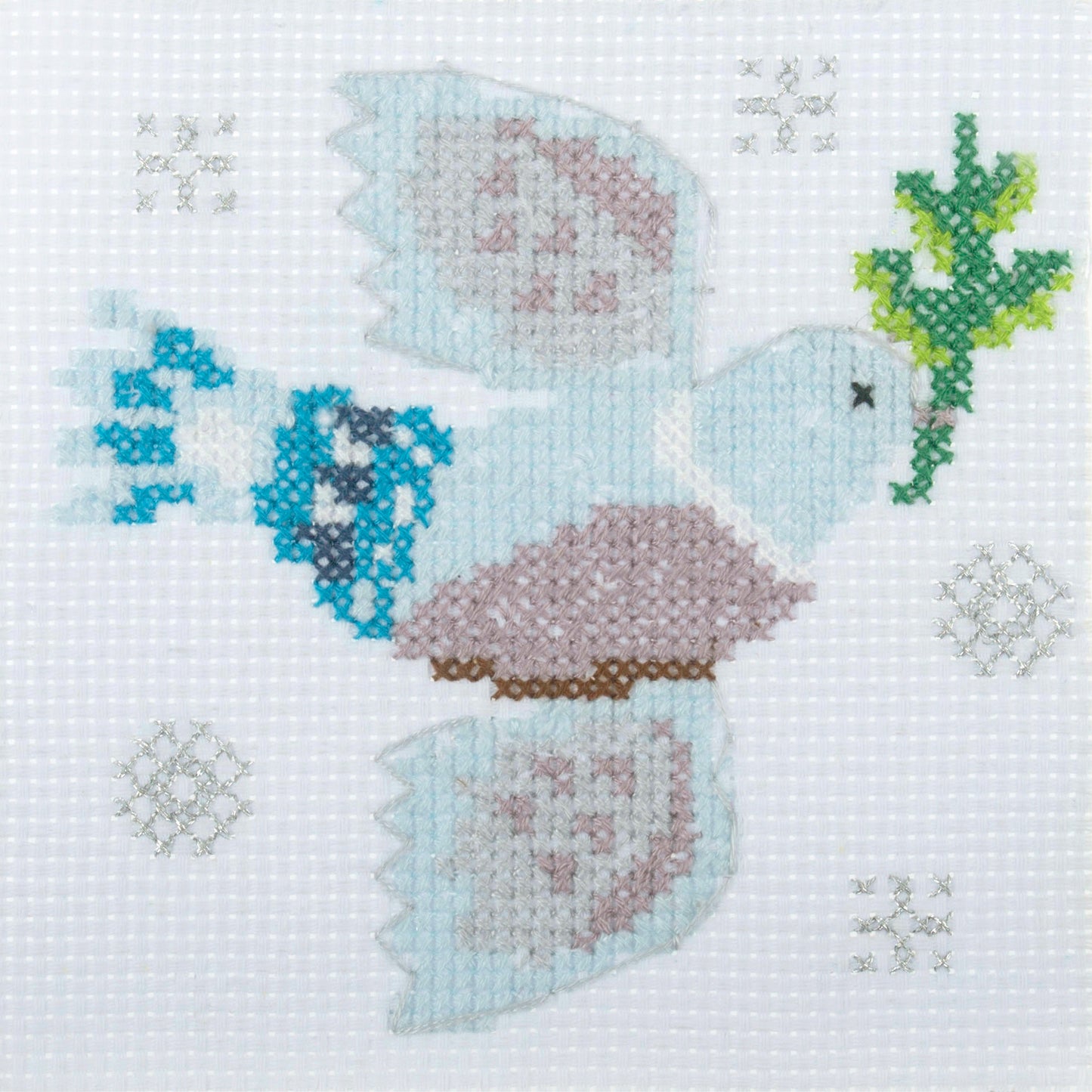 Trimits Cross Stitch Kit: Christmas Scandi Dove