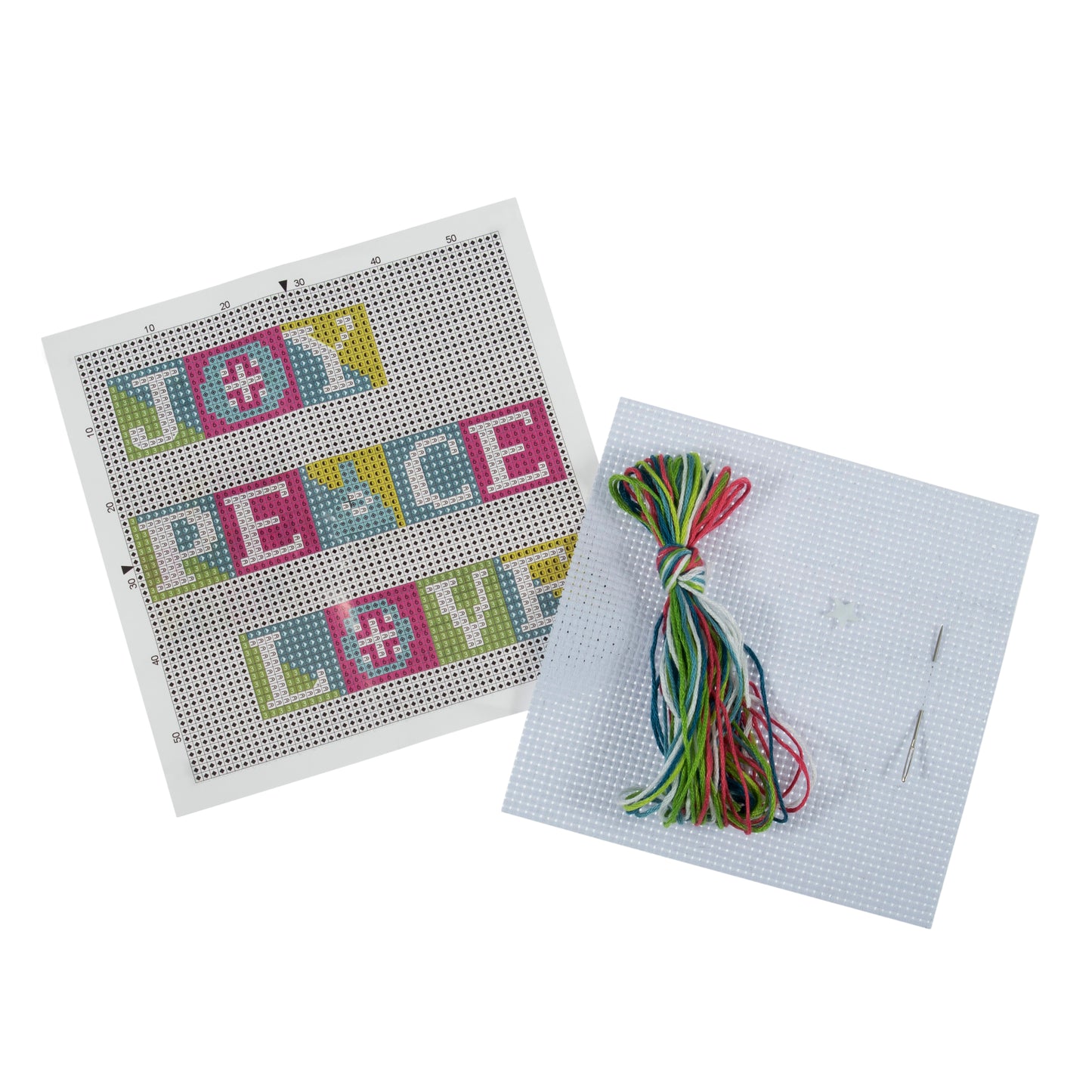 Trimits Cross Stitch Kit: Christmas Joy, Peace and Love