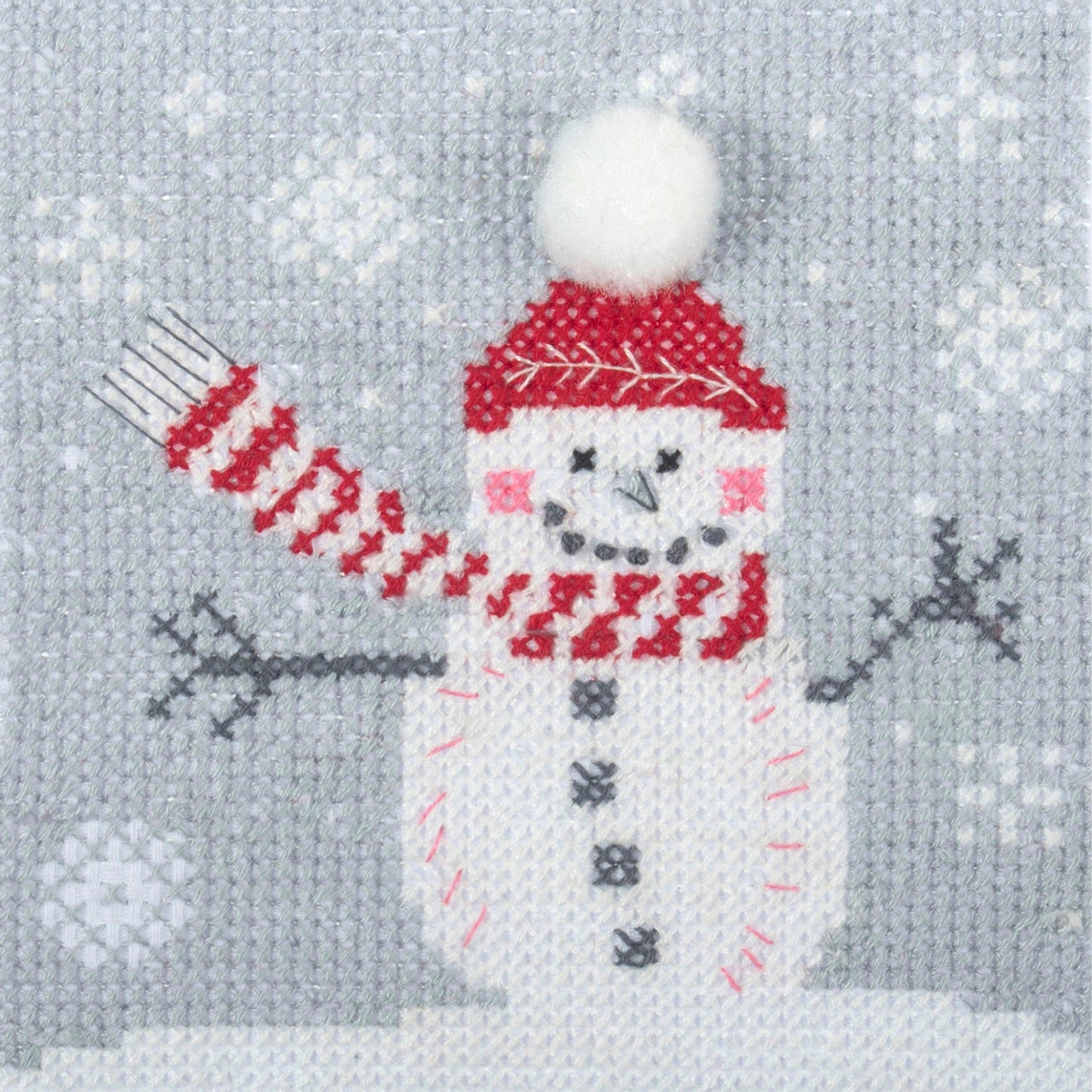 Trimits Cross Stitch Kit: Christmas Snowman