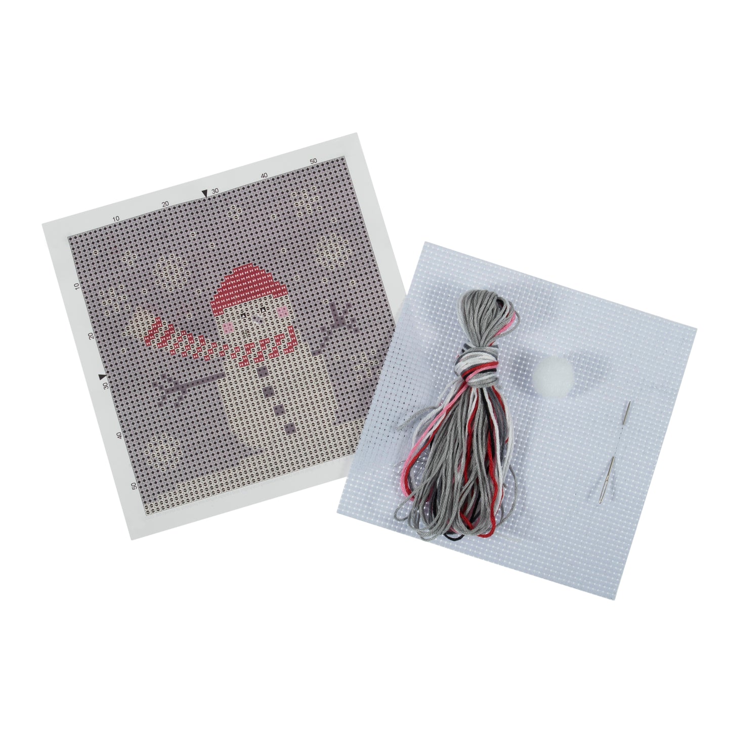 Trimits Cross Stitch Kit: Christmas Snowman