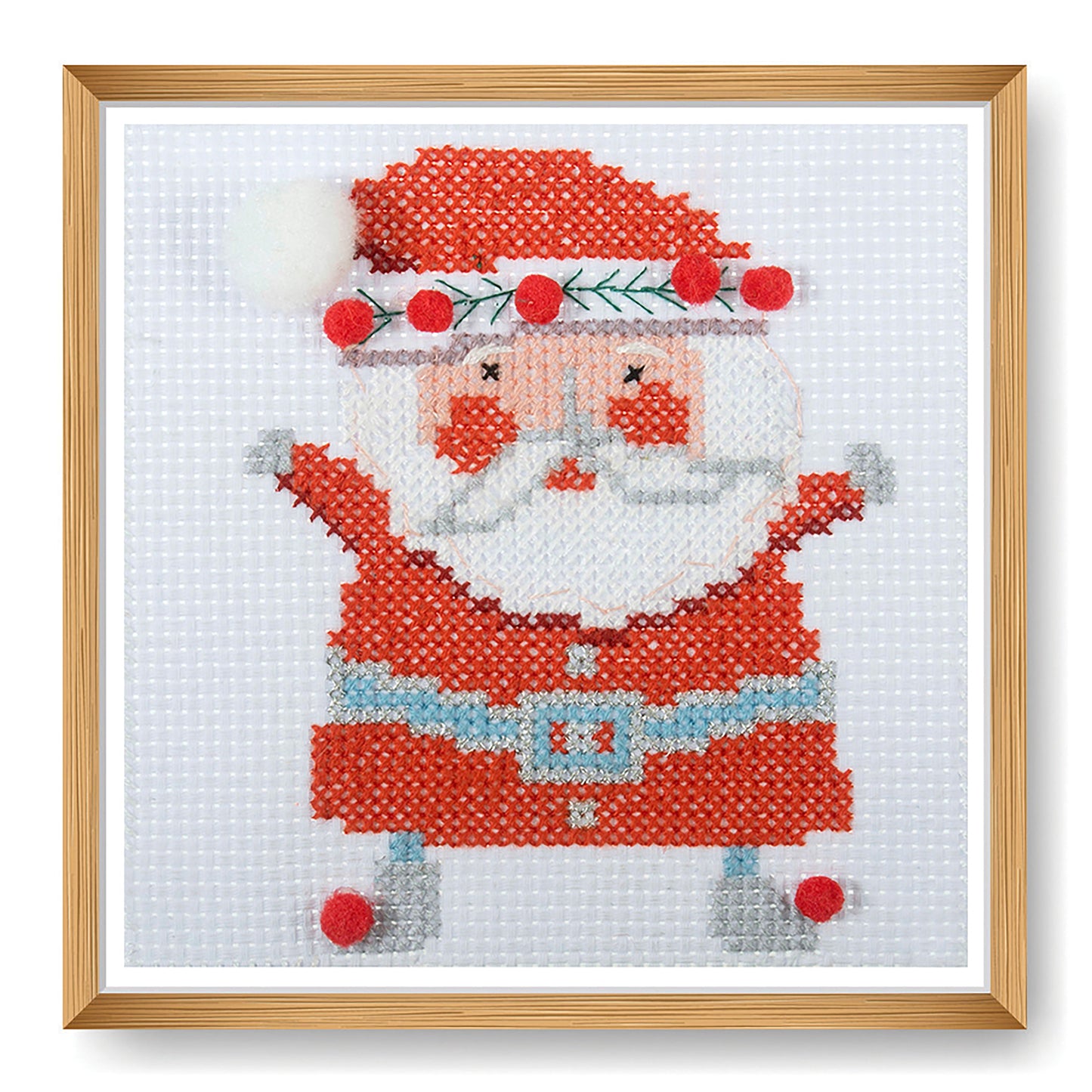 Trimits Cross Stitch Kit: Santa