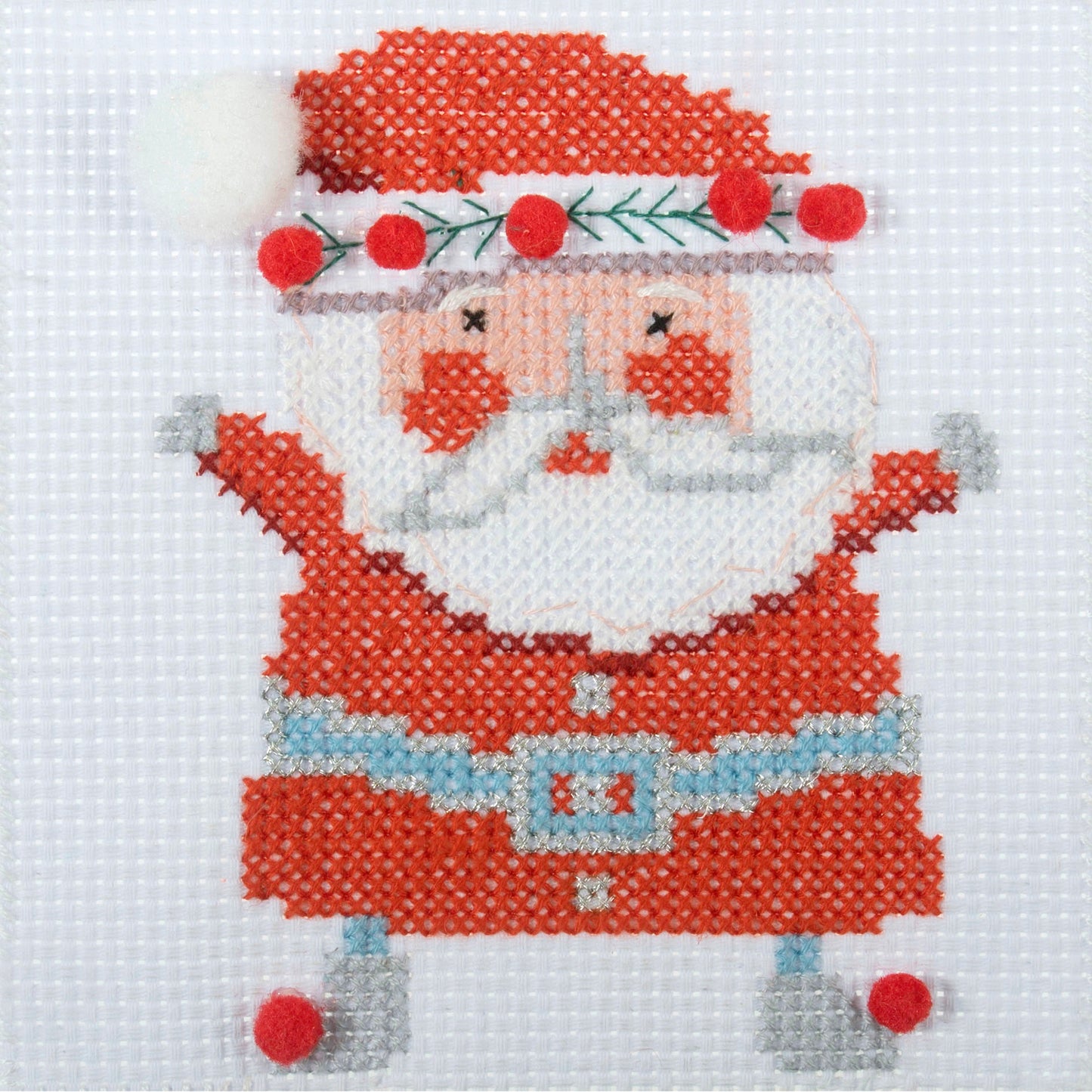 Trimits Cross Stitch Kit: Santa