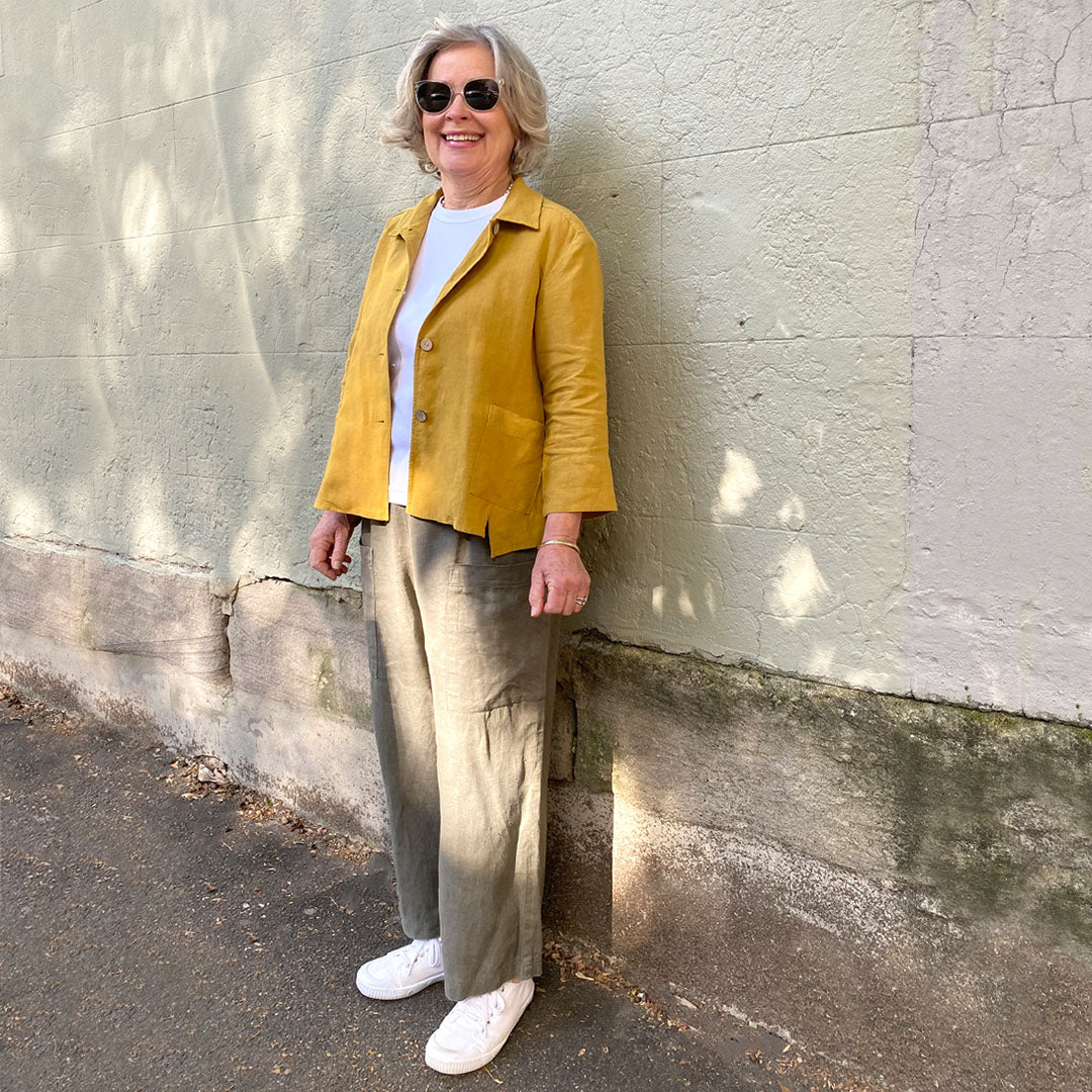 Harlow Shirt by Tessuti (paper sewing pattern)