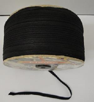 Cotton Tape 12mm: Black
