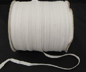 Cotton India Tape 6mm: White