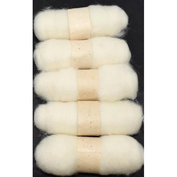 Habico Felting Fibre Wool: White