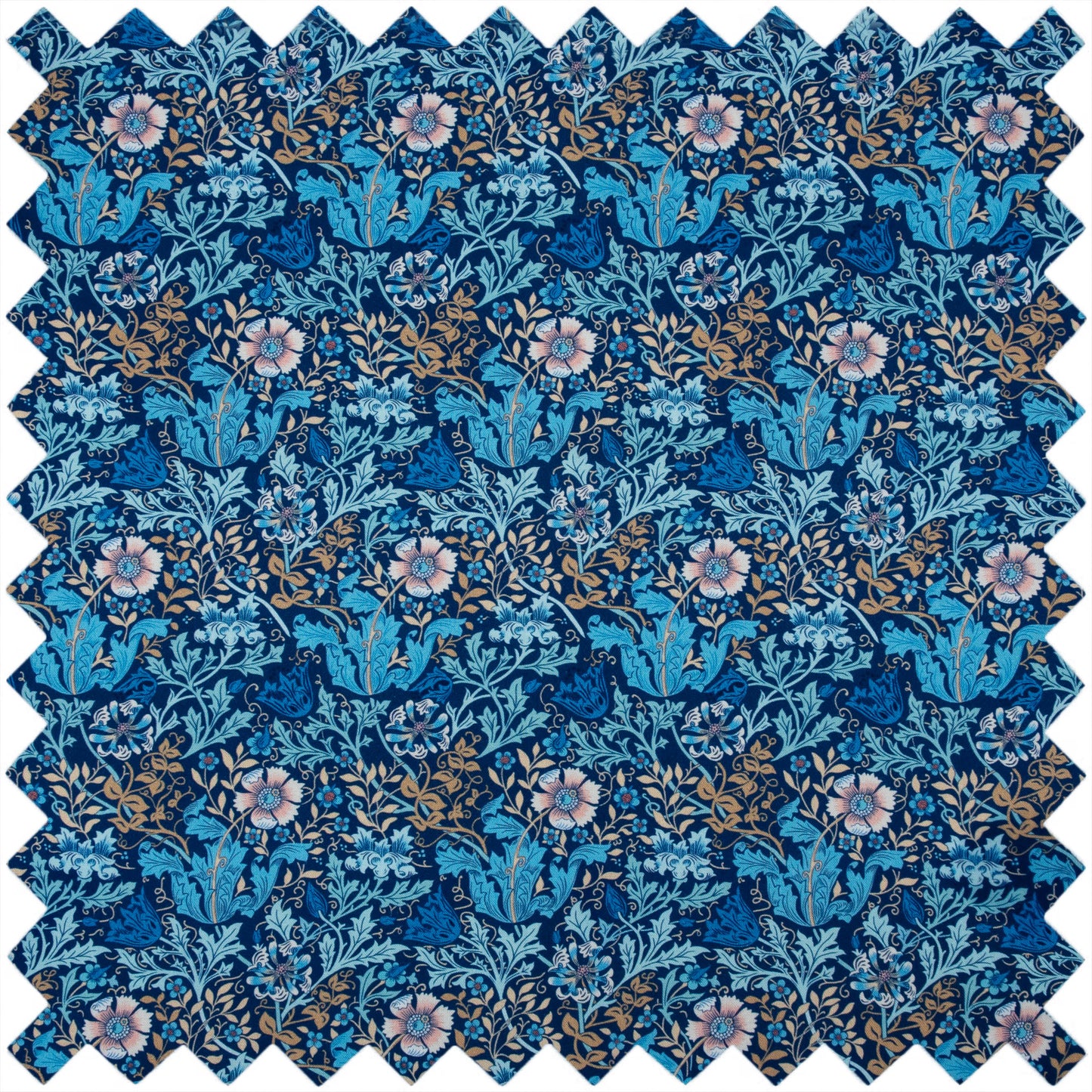 Sewing Box (M): Woodblock Floral