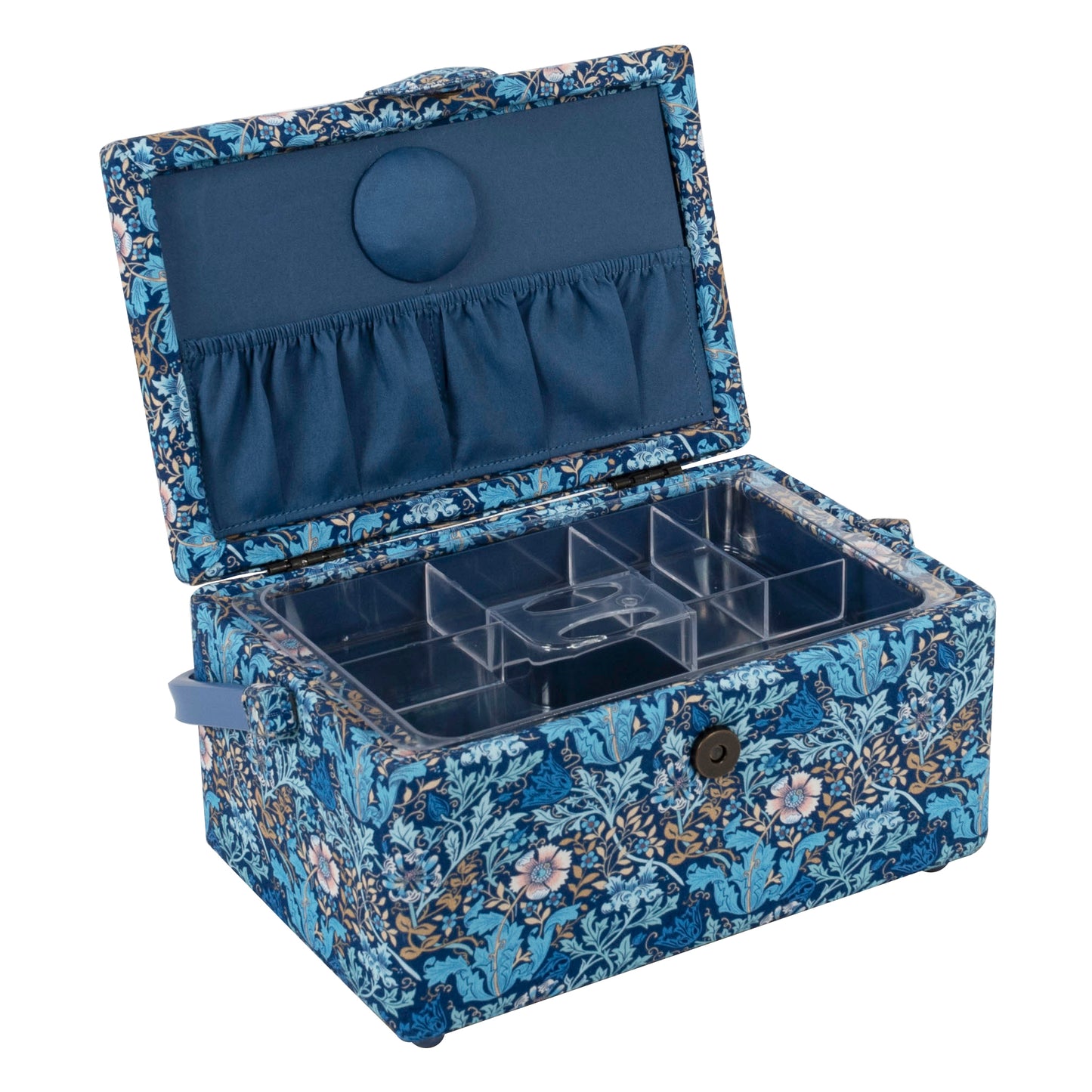 Sewing Box (M): Woodblock Floral