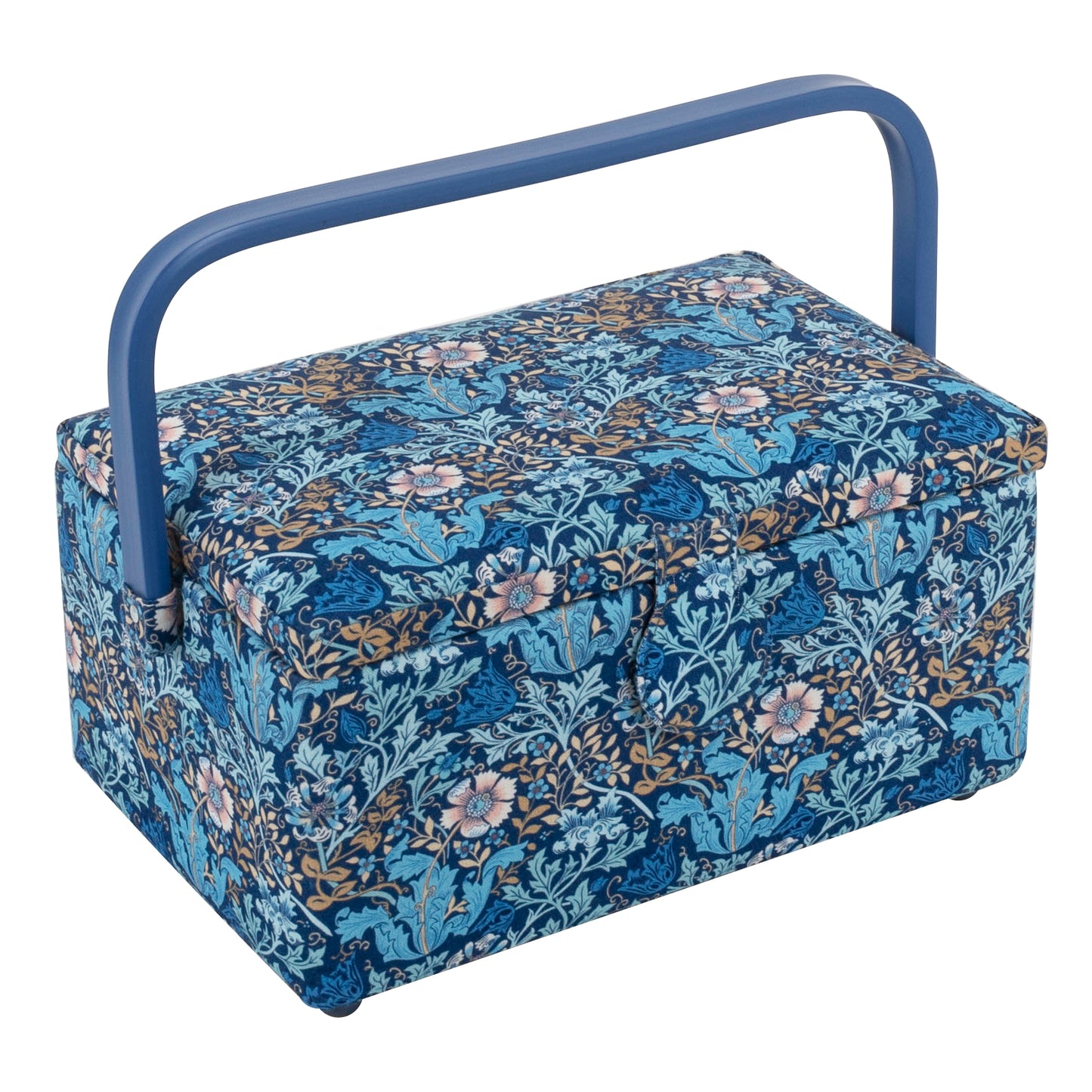 Sewing Box (M): Woodblock Floral