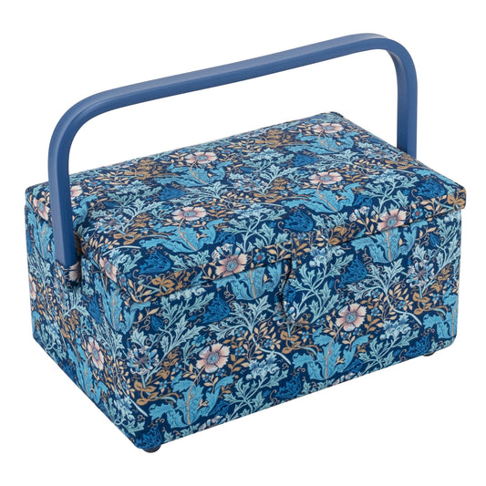 Sewing Box (M): Woodblock Floral