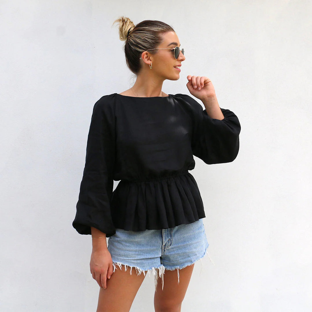 Hilary Top by Tessuti (paper sewing pattern)