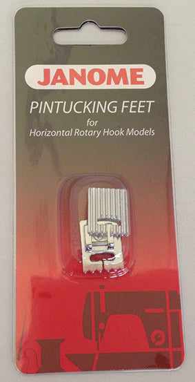 Janome Pintucking Feet for Horizontal Rotary Hook Models Cat B/C