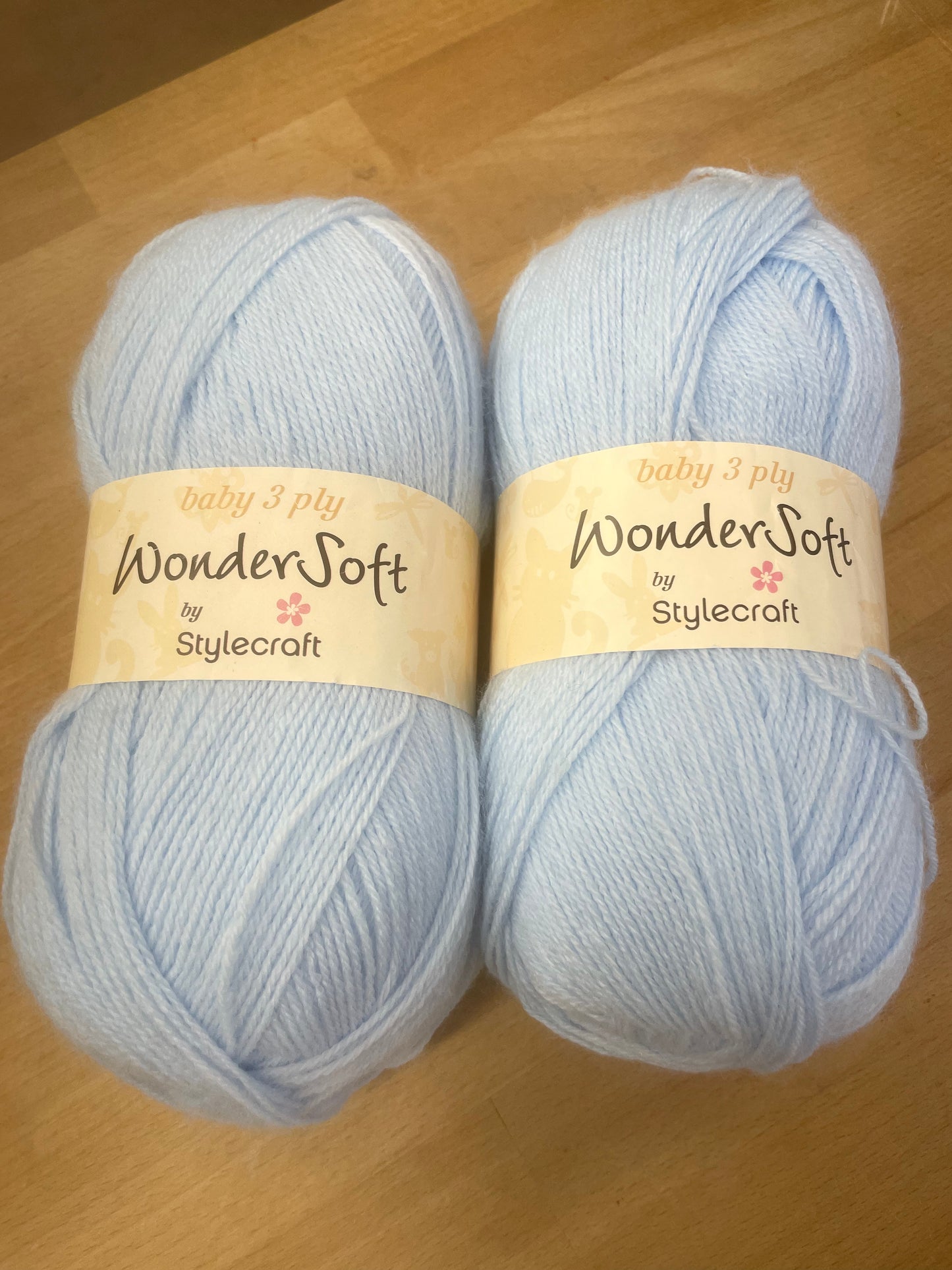 Stylecraft Wondersoft Baby 3 Ply: Sky Blue (1032)