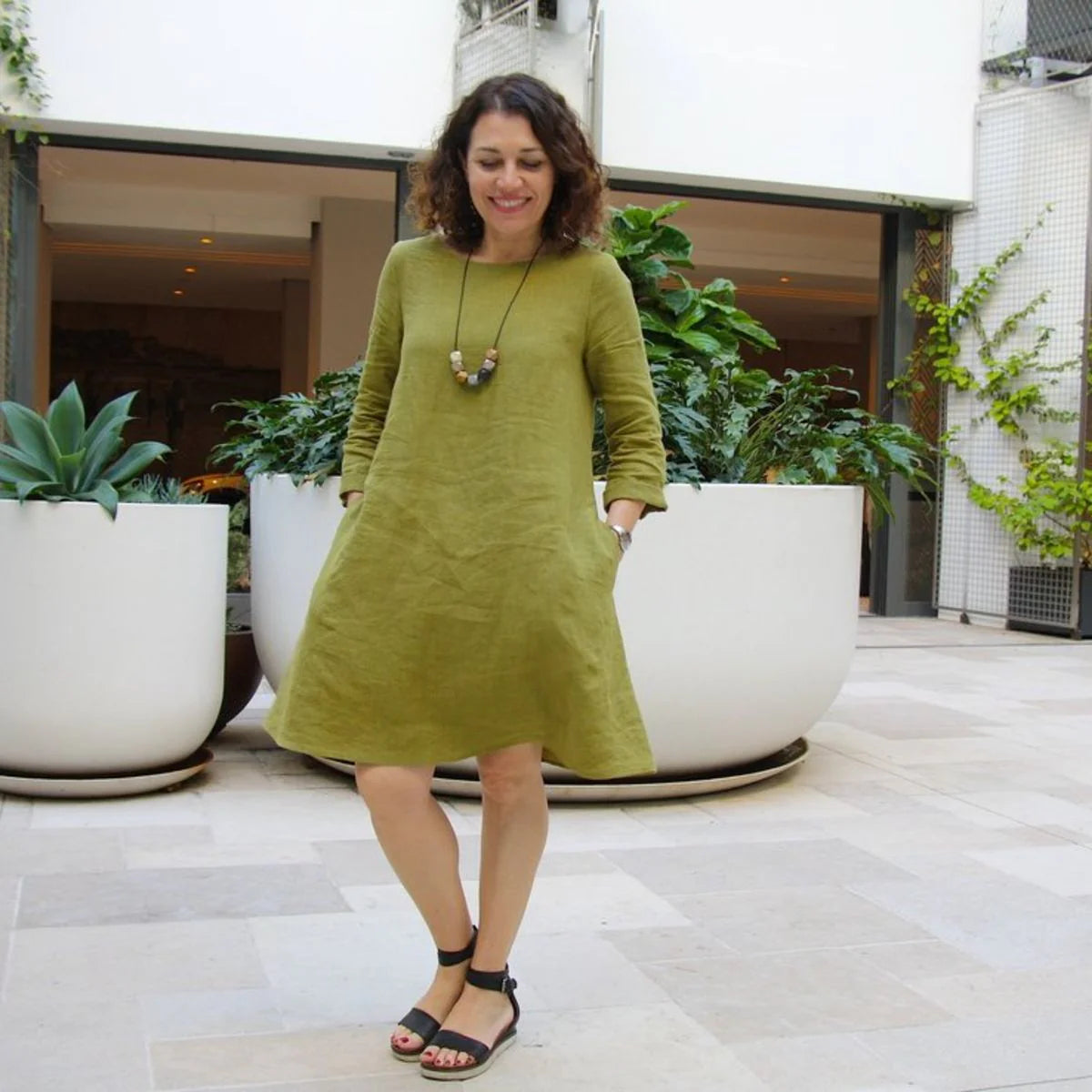 Bella Dress by Tessuti (paper sewing pattern)