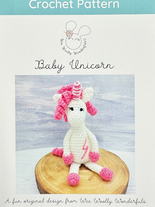 Baby Unicorn by Wee Woolly Wonderfuls